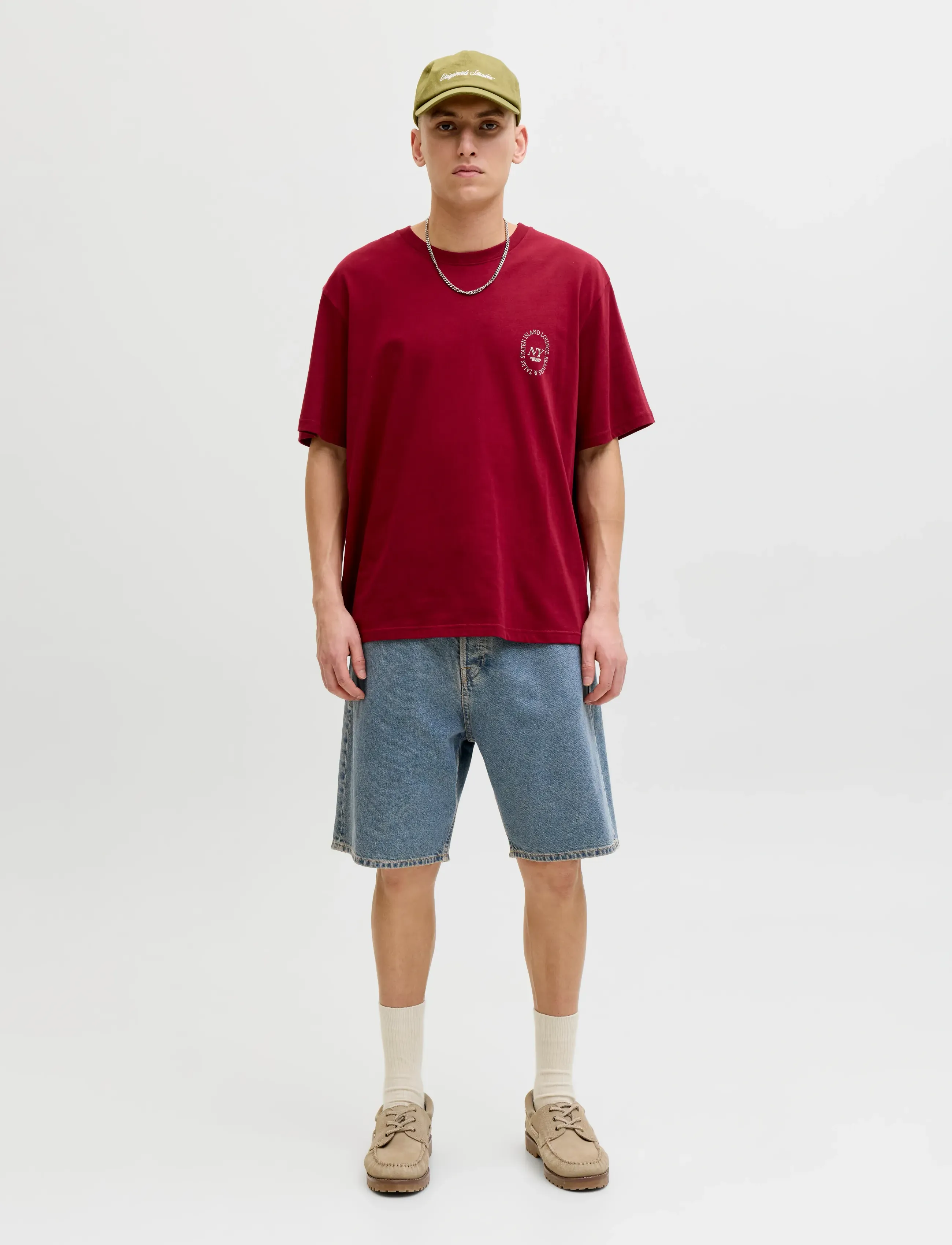 Jack & Jones - JJITONY JJORIGINAL SHORTS SQ 069 SN - jorts - blue denim - 4