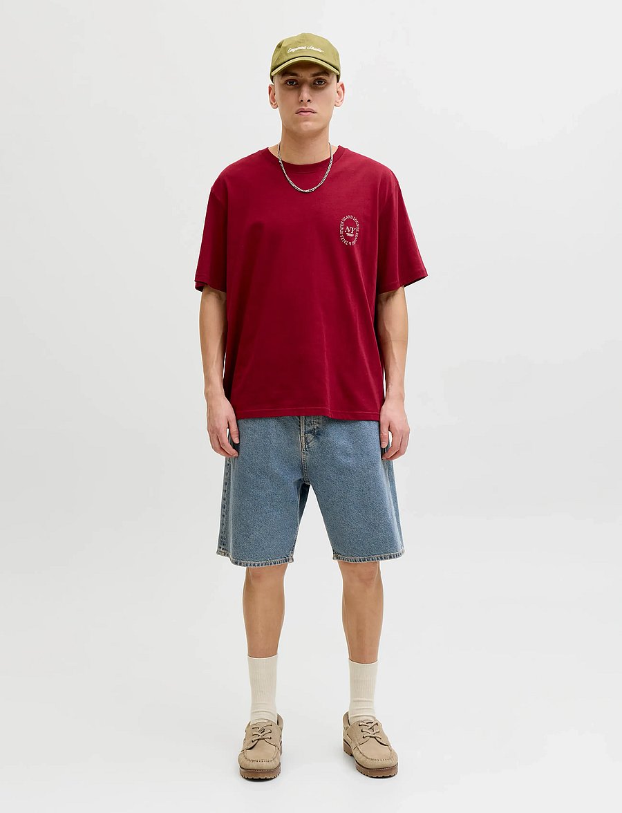 Jack & Jones - JJITONY JJORIGINAL SHORTS SQ 069 SN - jeansshorts - blue denim - 4