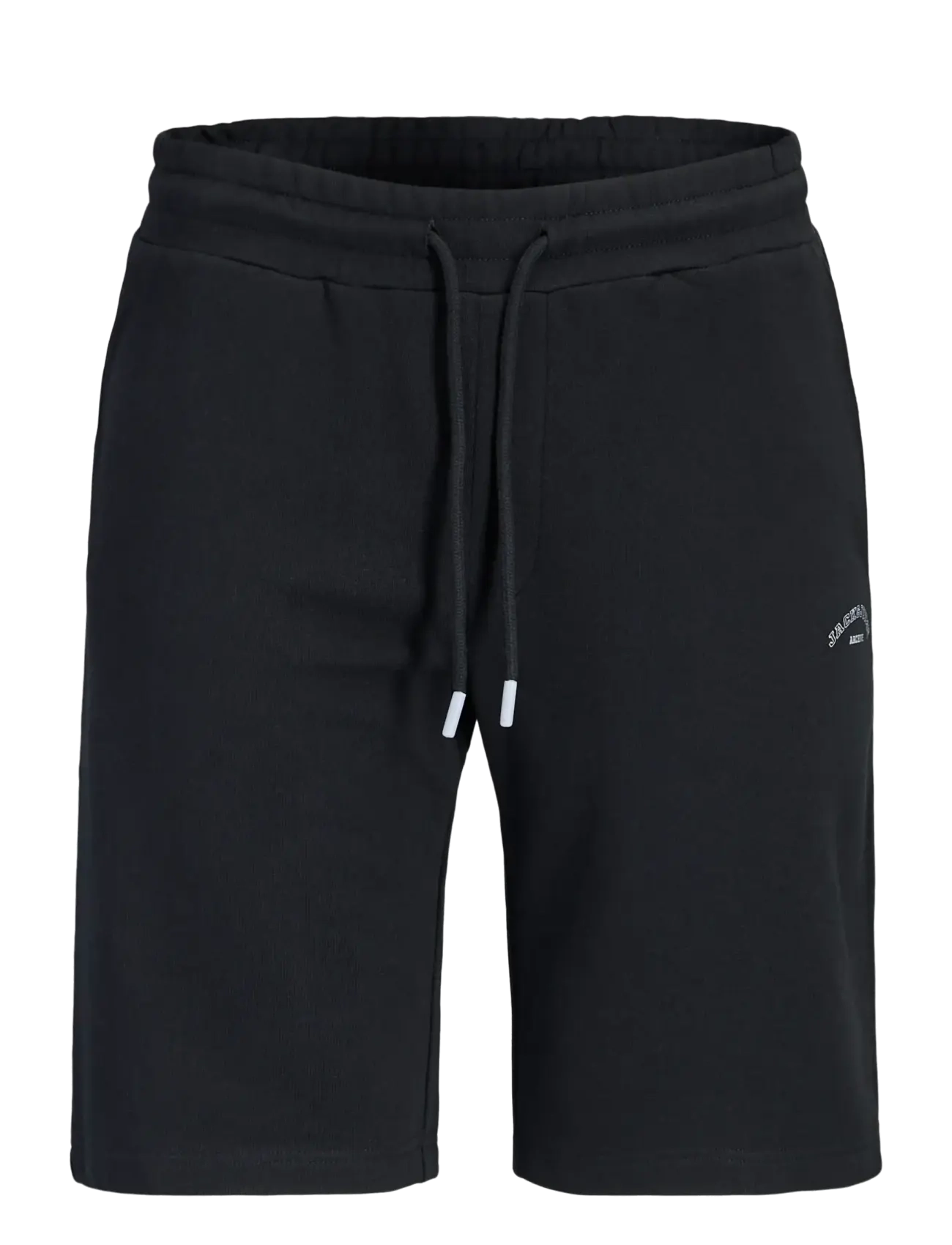 Jack & Jones JPSTGORDON COLLEGE SWEAT SHORTS MID - Shortsit - BLACK / black