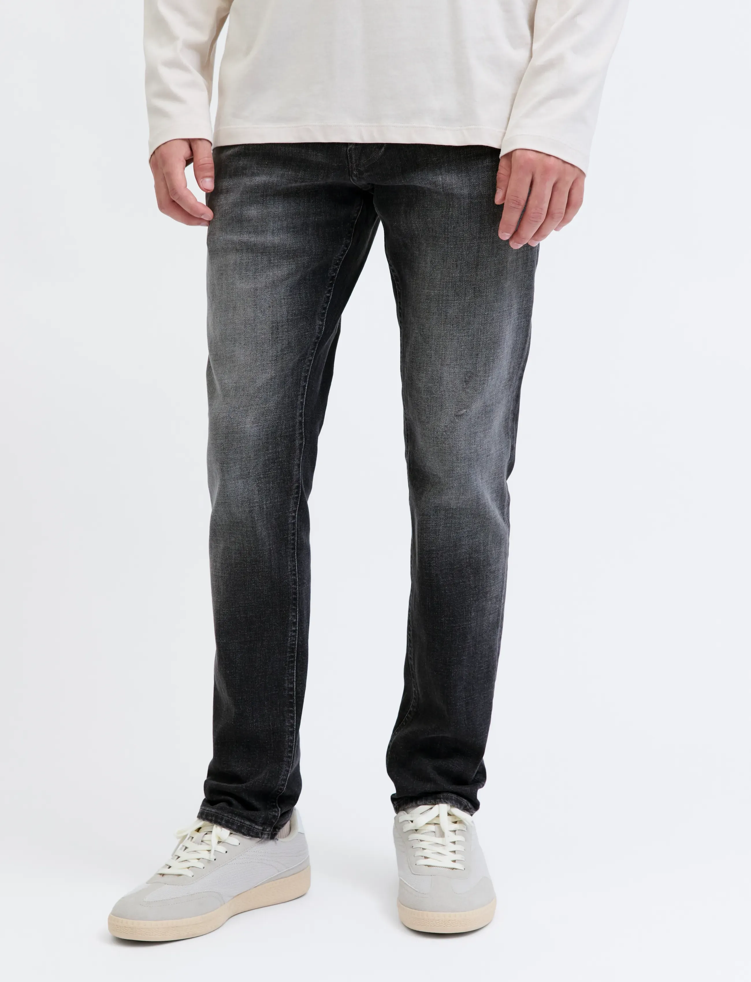Jack & Jones JJIGLENN JJCOOPER ST 335 BF - Kollektionen - BLACK DENIM / black