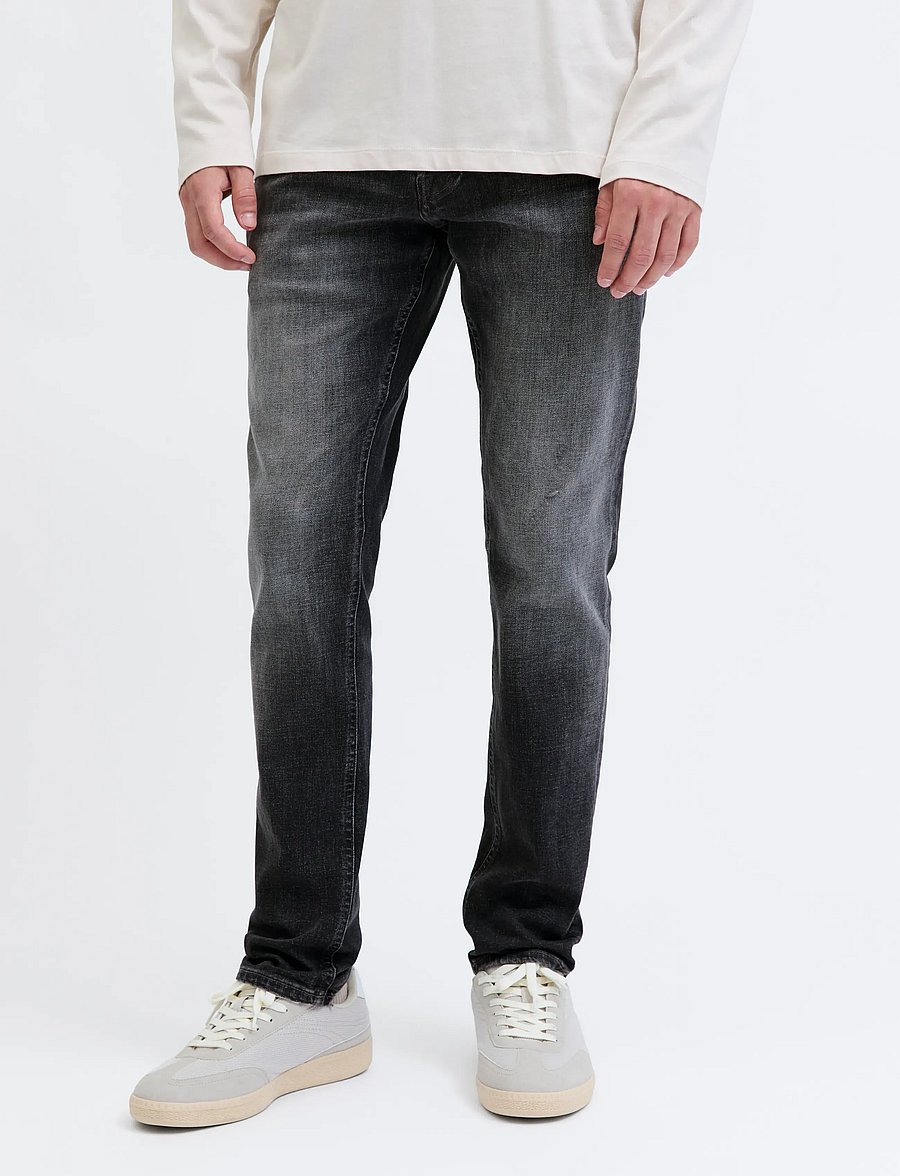 Jack & Jones - JJIGLENN JJCOOPER ST 335 BF - aptempti džinsai - black denim - 0