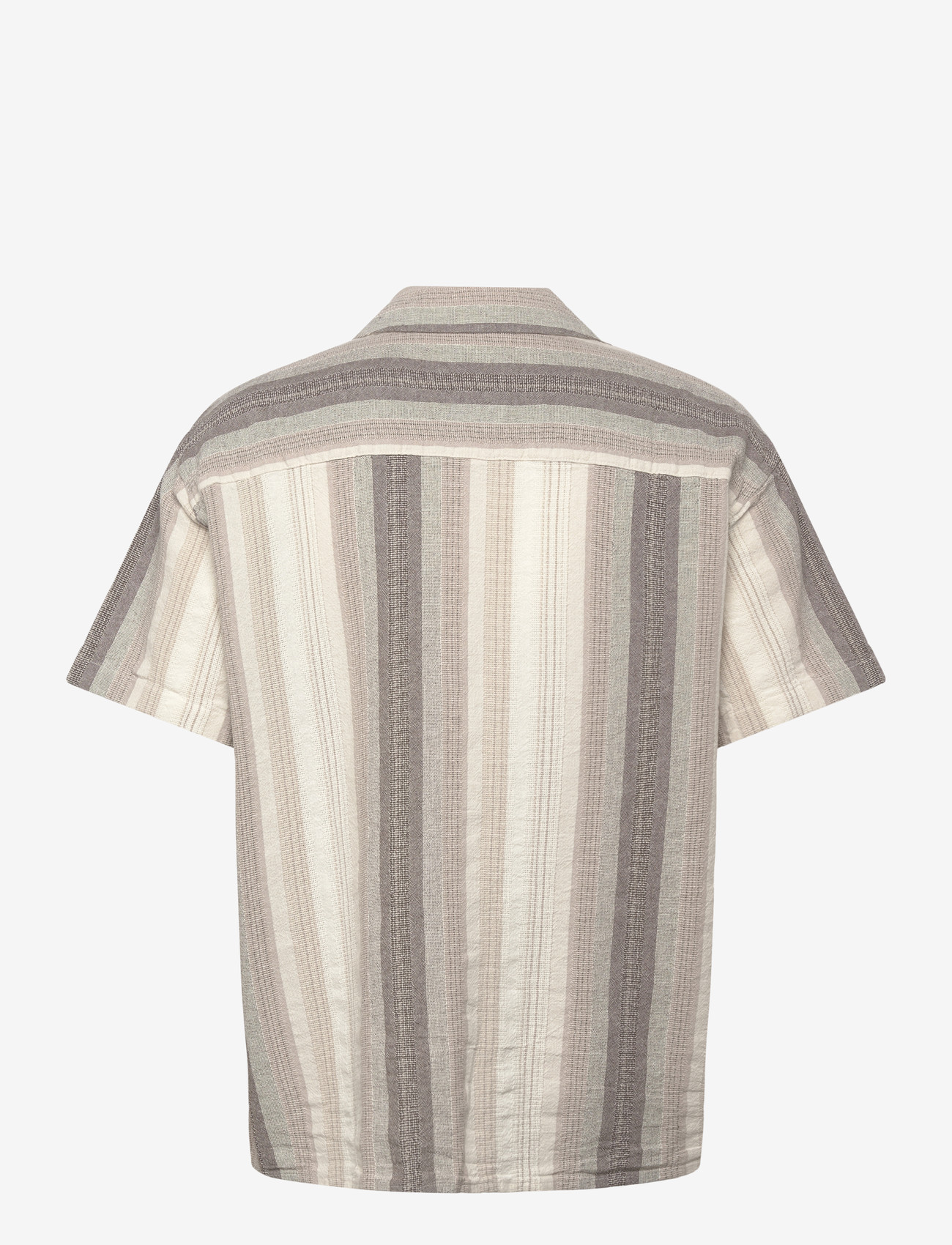 Jack & Jones - JJALVARO DOBBY RESORT SHIRT SS - kortærmede skjorter - falcon - 1