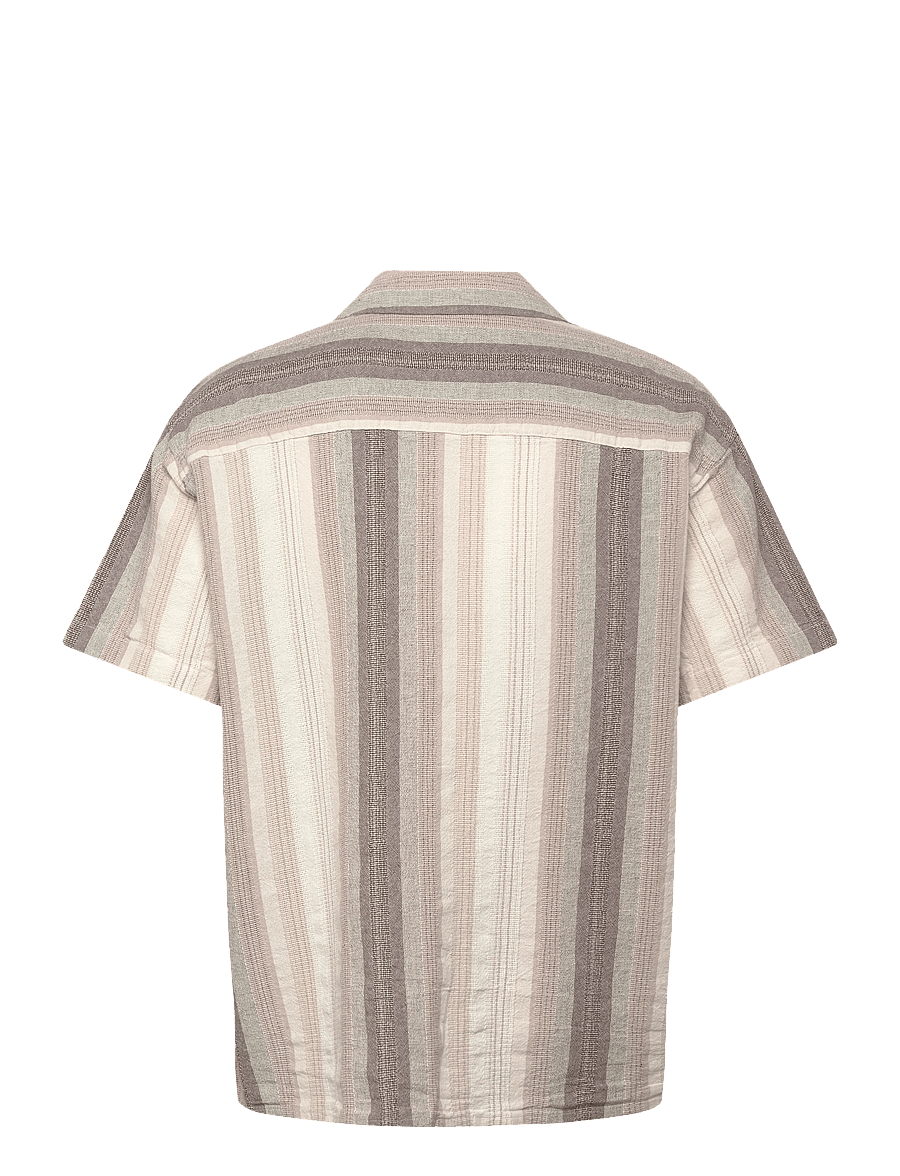 Jack & Jones - JJALVARO DOBBY RESORT SHIRT SS - lühikeste varrukatega särgid - falcon - 1