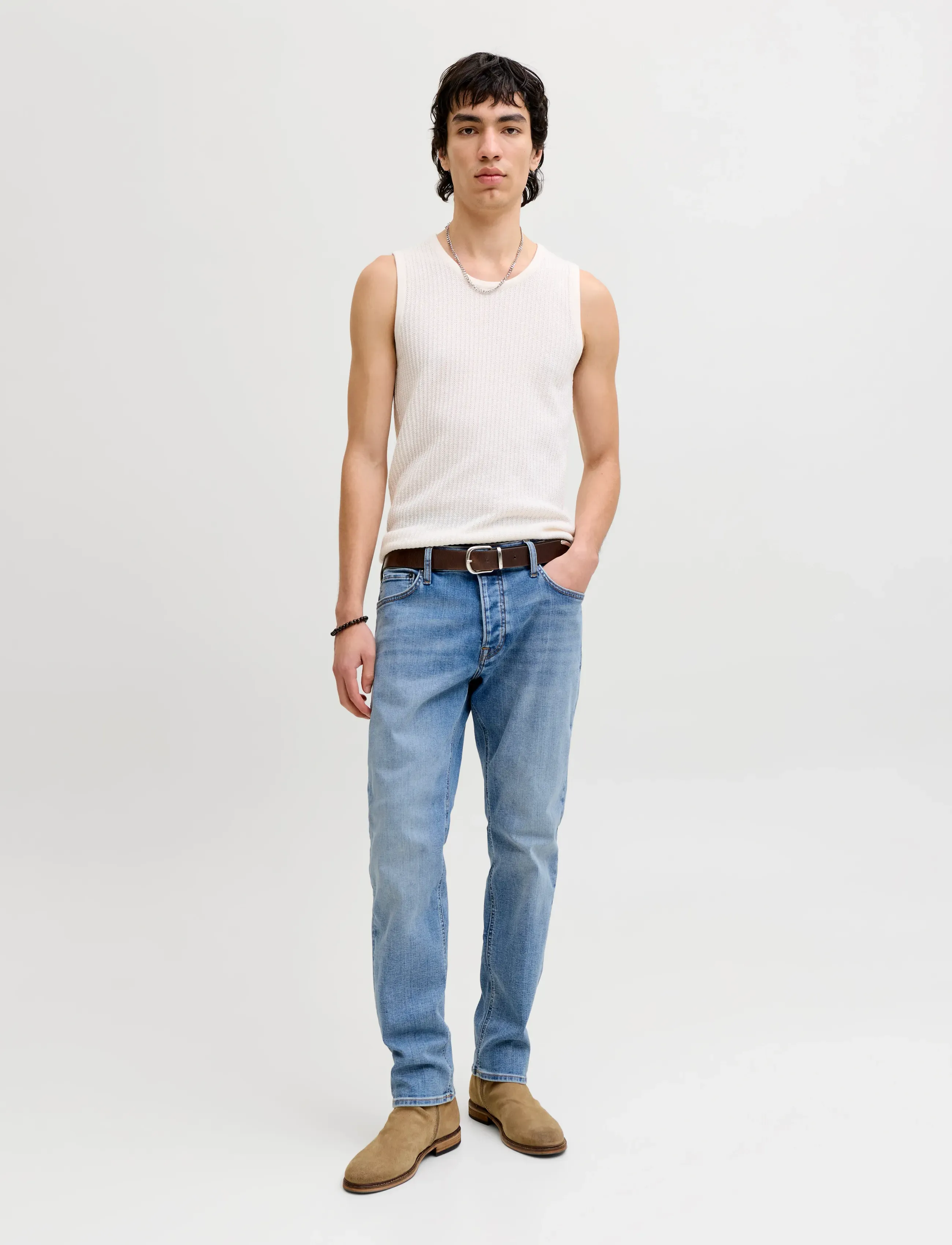 Jack & Jones - JJIMIKE JJORIGINAL ST 171 NOOS - byxor & jeans - blue denim - 4