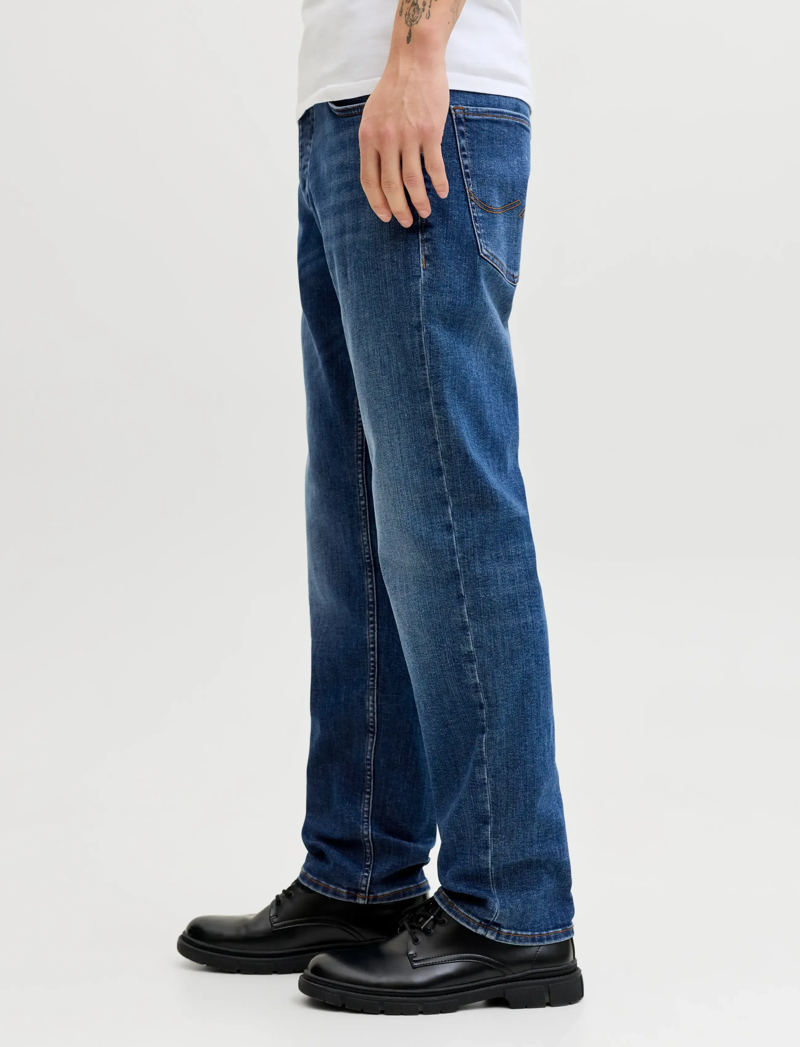 Jack & Jones JJIMIKE JJORIGINAL ST 172 NOOS - Tapered jeans - BLUE DENIM / blue
