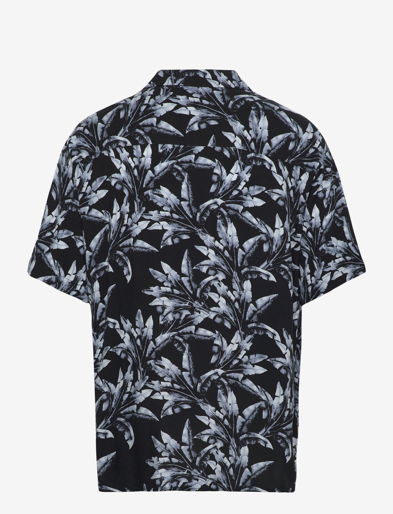 Jack & Jones - JJJEFF MONOCHROME AOP RESORT SHIRT SS - lühikeste varrukatega särgid - celestial blue - 1