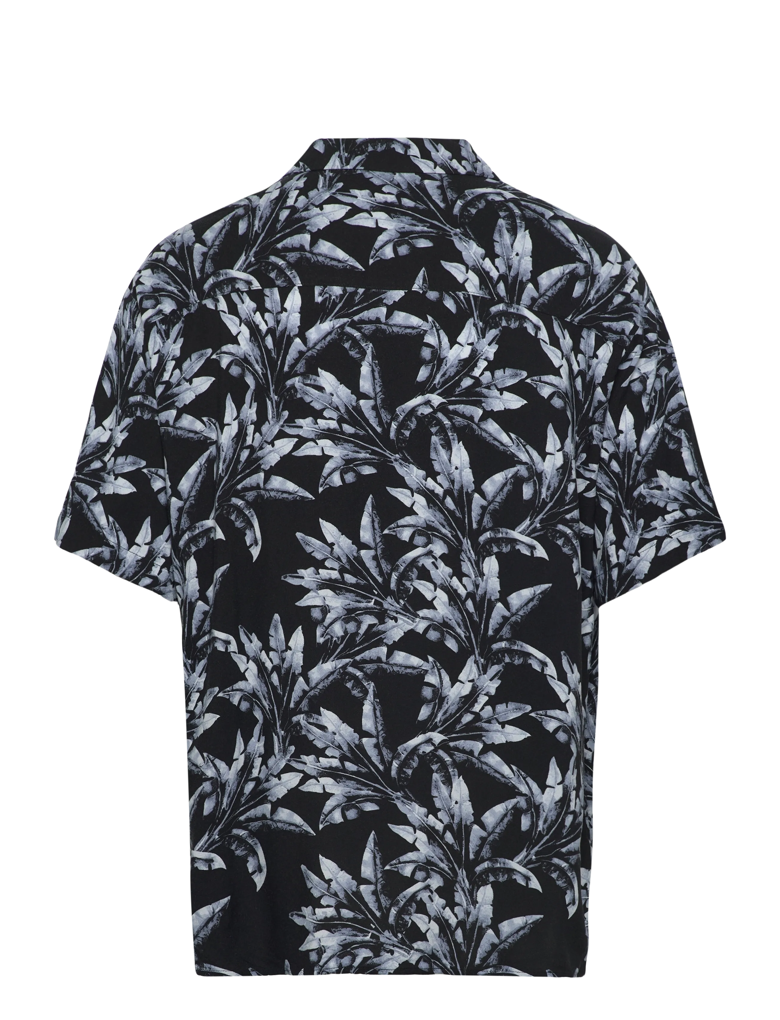 Jack & Jones - JJJEFF MONOCHROME AOP RESORT SHIRT SS - kurzarmhemden - celestial blue - 1
