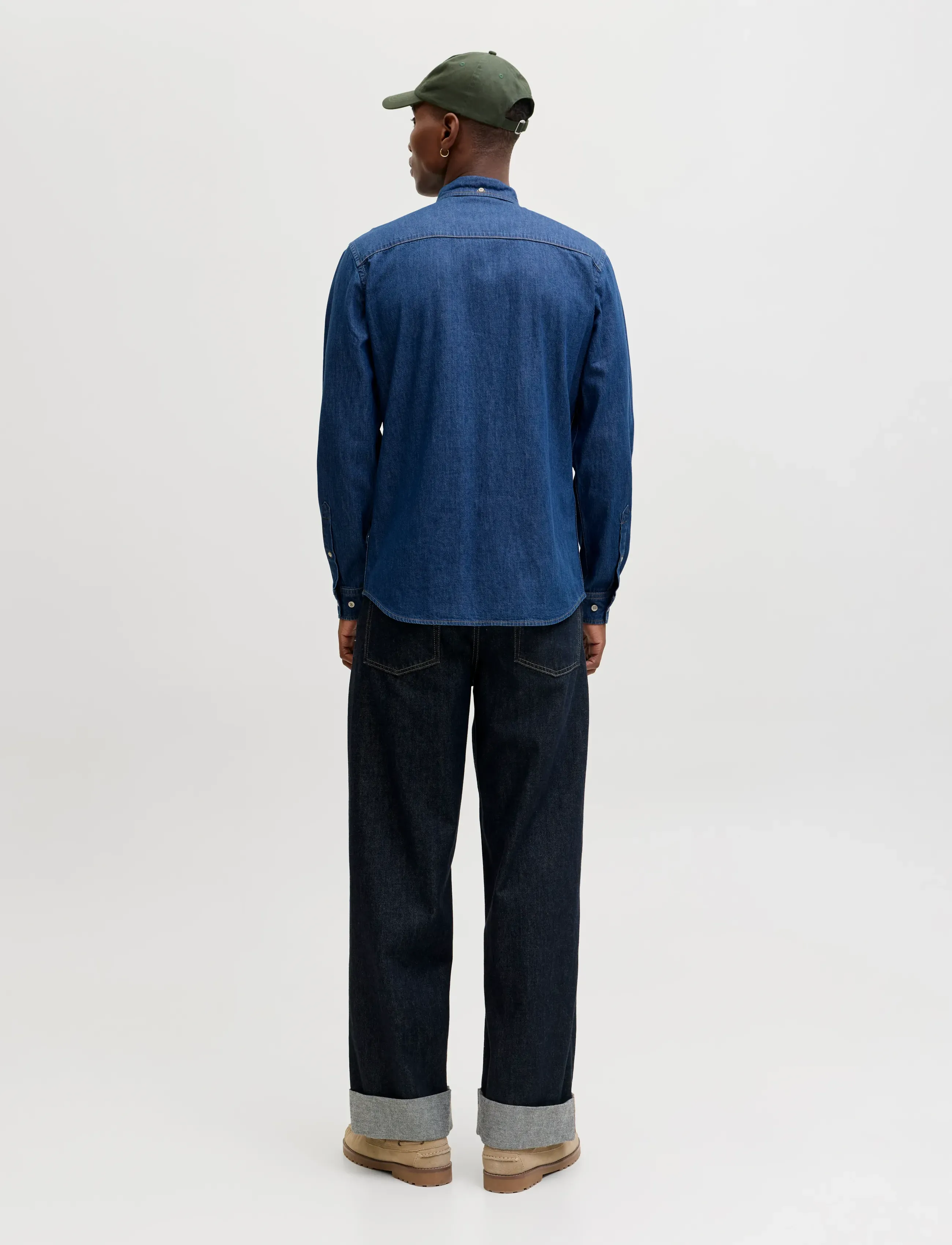 Jack & Jones - JJEBROOK JJOXFORD SHIRT AKM 990 NOOS - chemises en jean - blue denim - 2