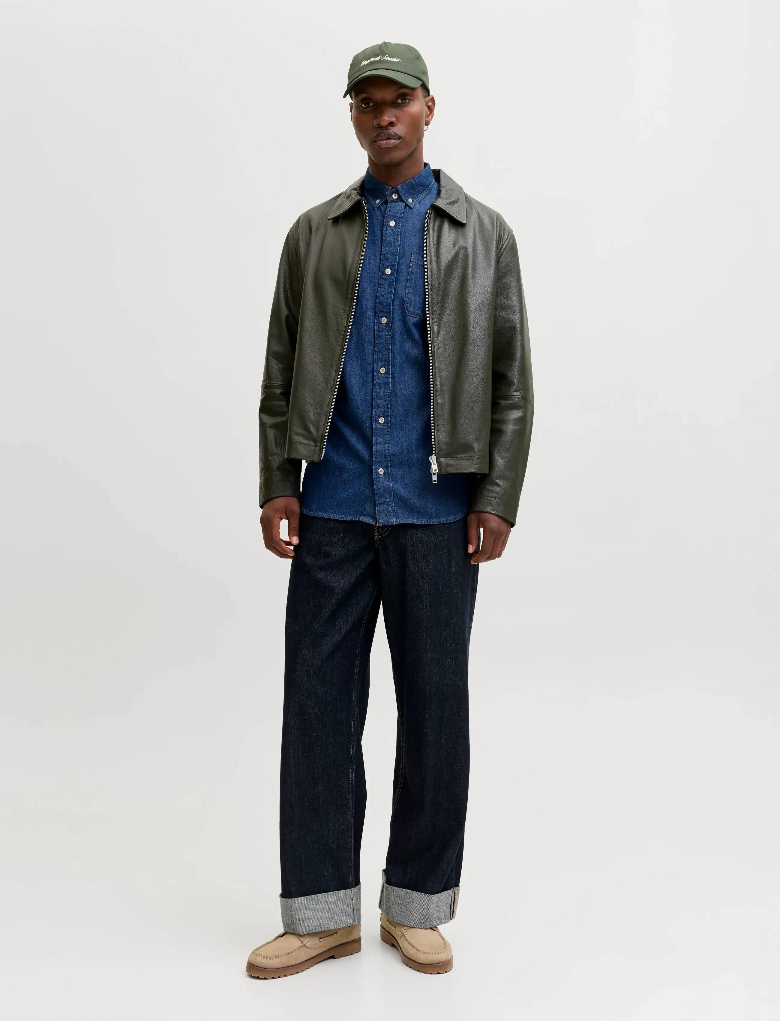 Jack & Jones - JJEBROOK JJOXFORD SHIRT AKM 990 NOOS - chemises en jean - blue denim - 4