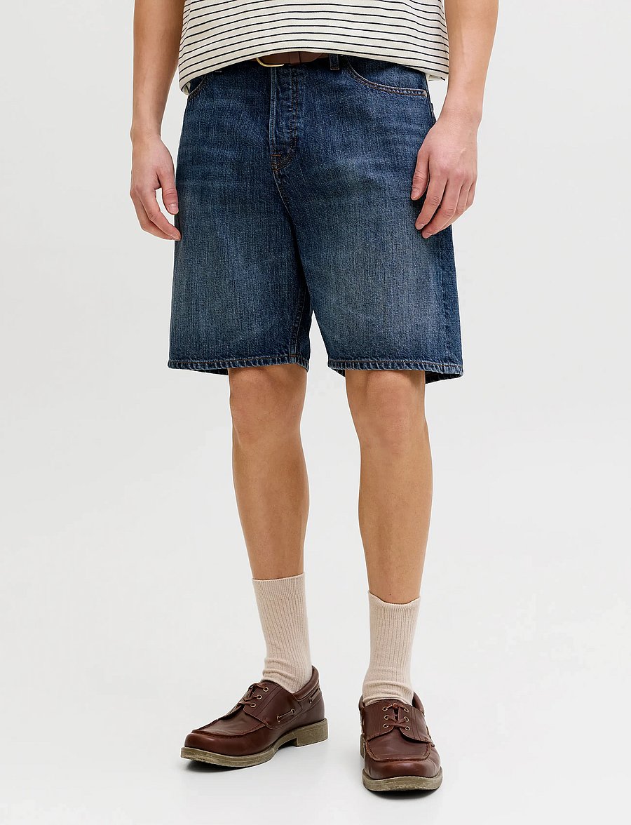 Jack & Jones - JJITONY JJORIGINAL SHORTS AKM 280 - jeans shorts - blue denim - 0