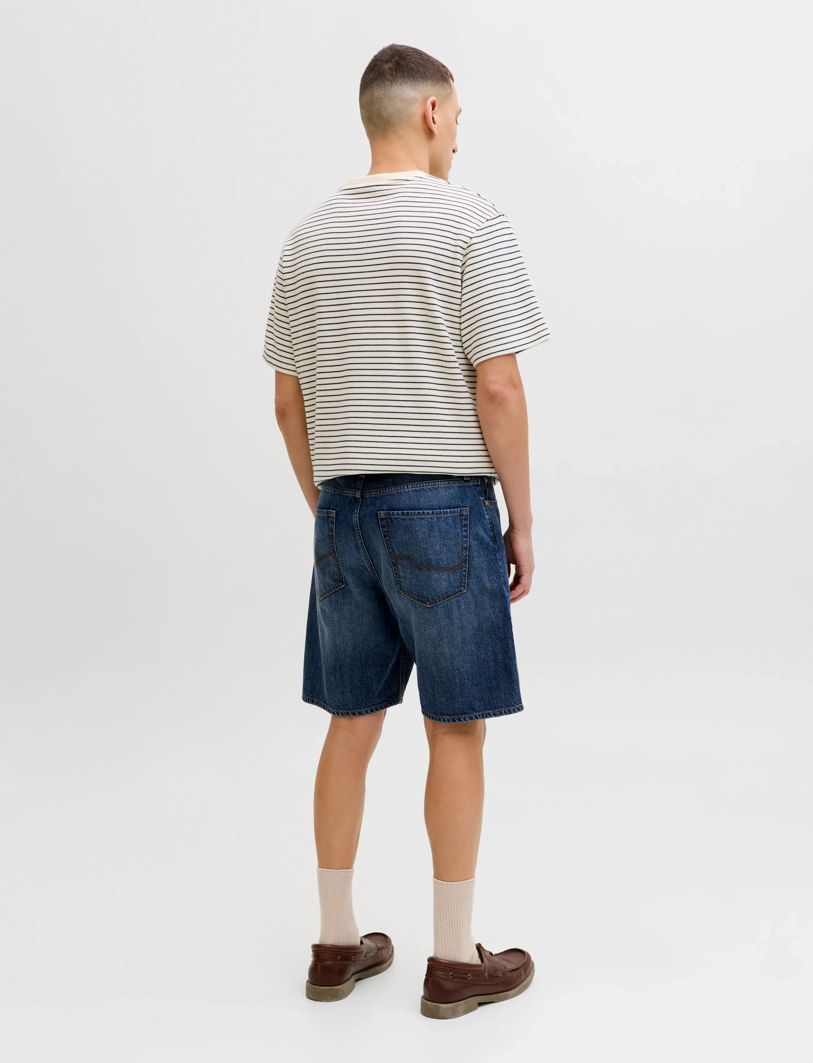Jack & Jones - JJITONY JJORIGINAL SHORTS AKM 280 - jorts - blue denim - 3