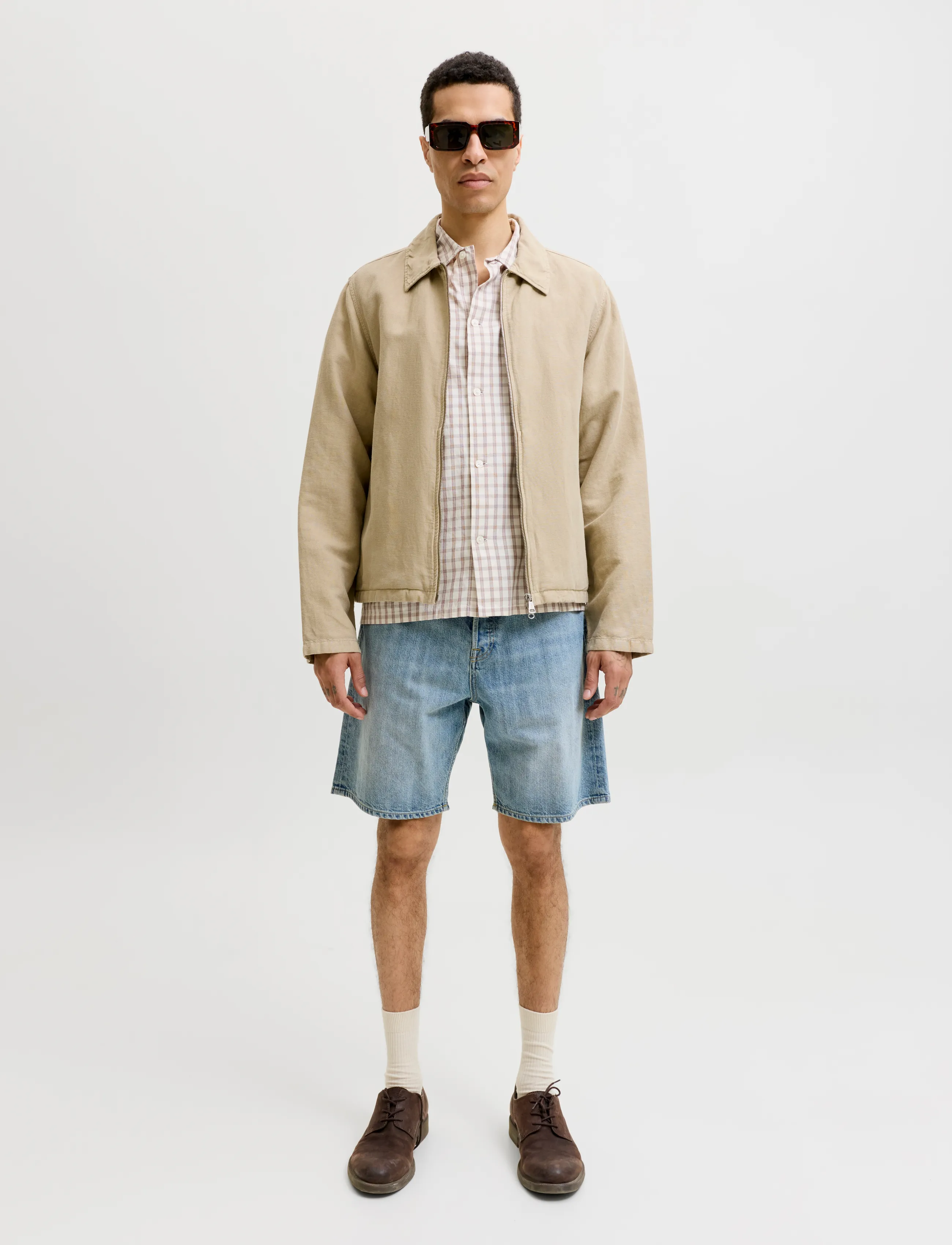 Jack & Jones - JJITONY JJORIGINAL SHORTS AKM 280 - short en jean - blue denim - 4