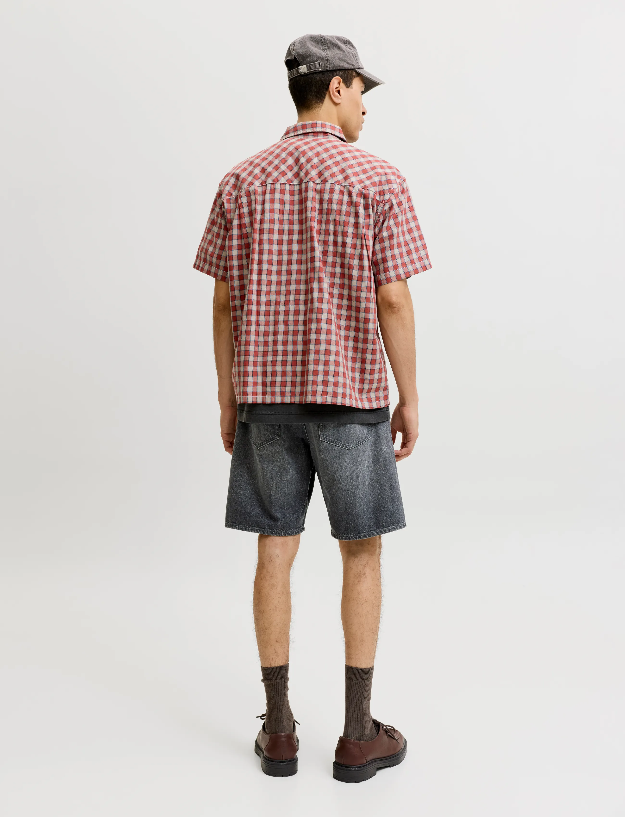 Jack & Jones - JJITONY JJORIGINAL SHORTS AKM 280 - lühikesed teksapüksid - grey denim - 3