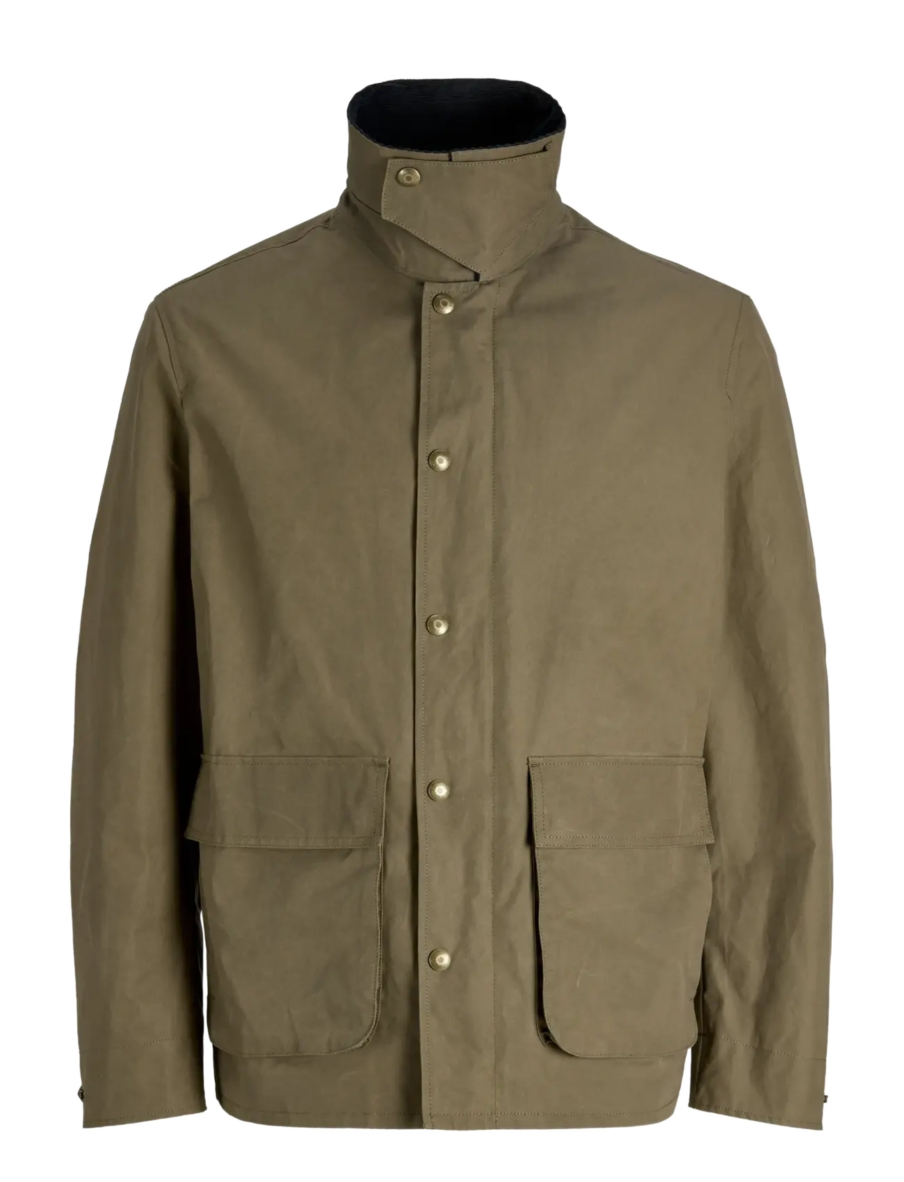Jack & Jones - JPRBLUCLINT WAXED JACKET - vårjackor - canteen - 1