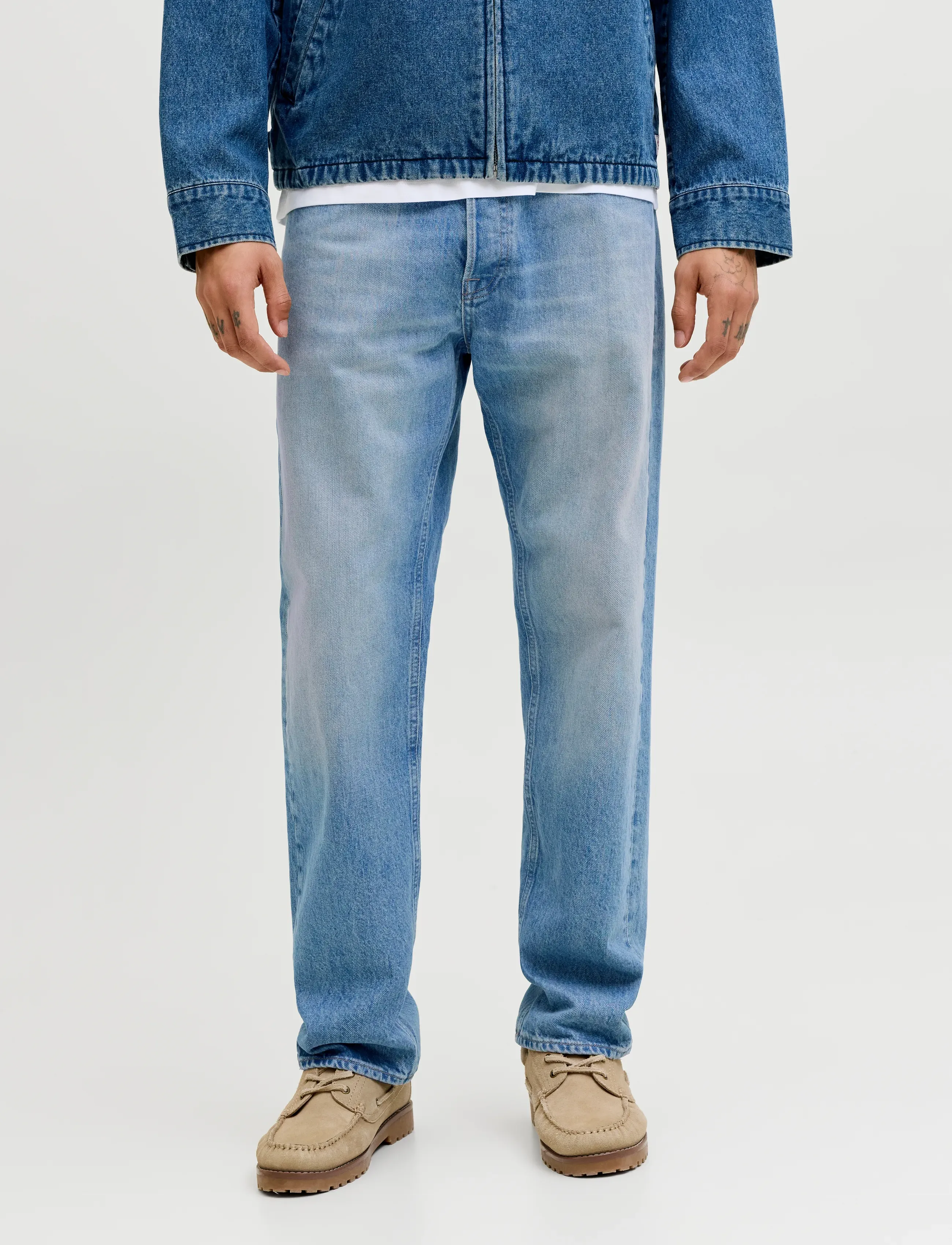 Jack & Jones JJICHRIS JJCOOPER JOS 743 SN - Jeansmode - BLUE DENIM / blue