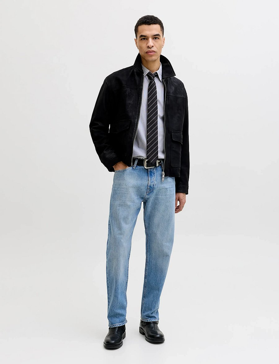 Jack & Jones - JJICHRIS JJCOOPER JOS 743 SN - regular jeans - blue denim - 4