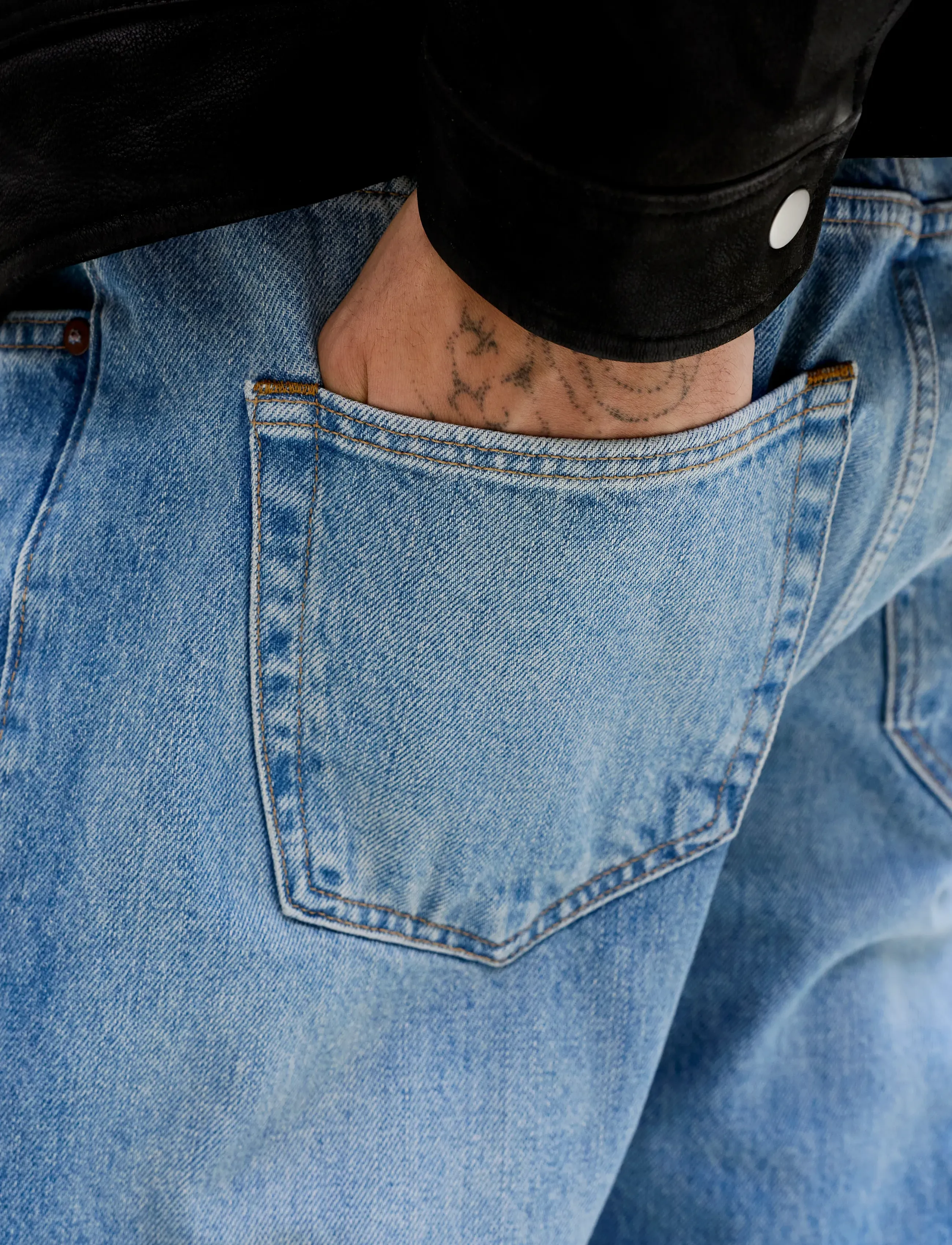 Jack & Jones - JJICHRIS JJCOOPER JOS 743 SN - regular jeans - blue denim - 5