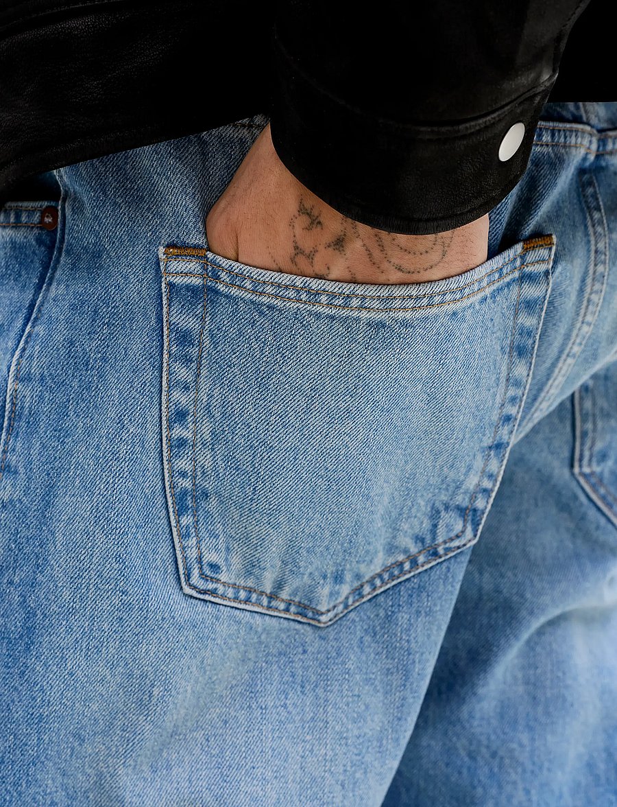 Jack & Jones - JJICHRIS JJCOOPER JOS 743 SN - regular jeans - blue denim - 5