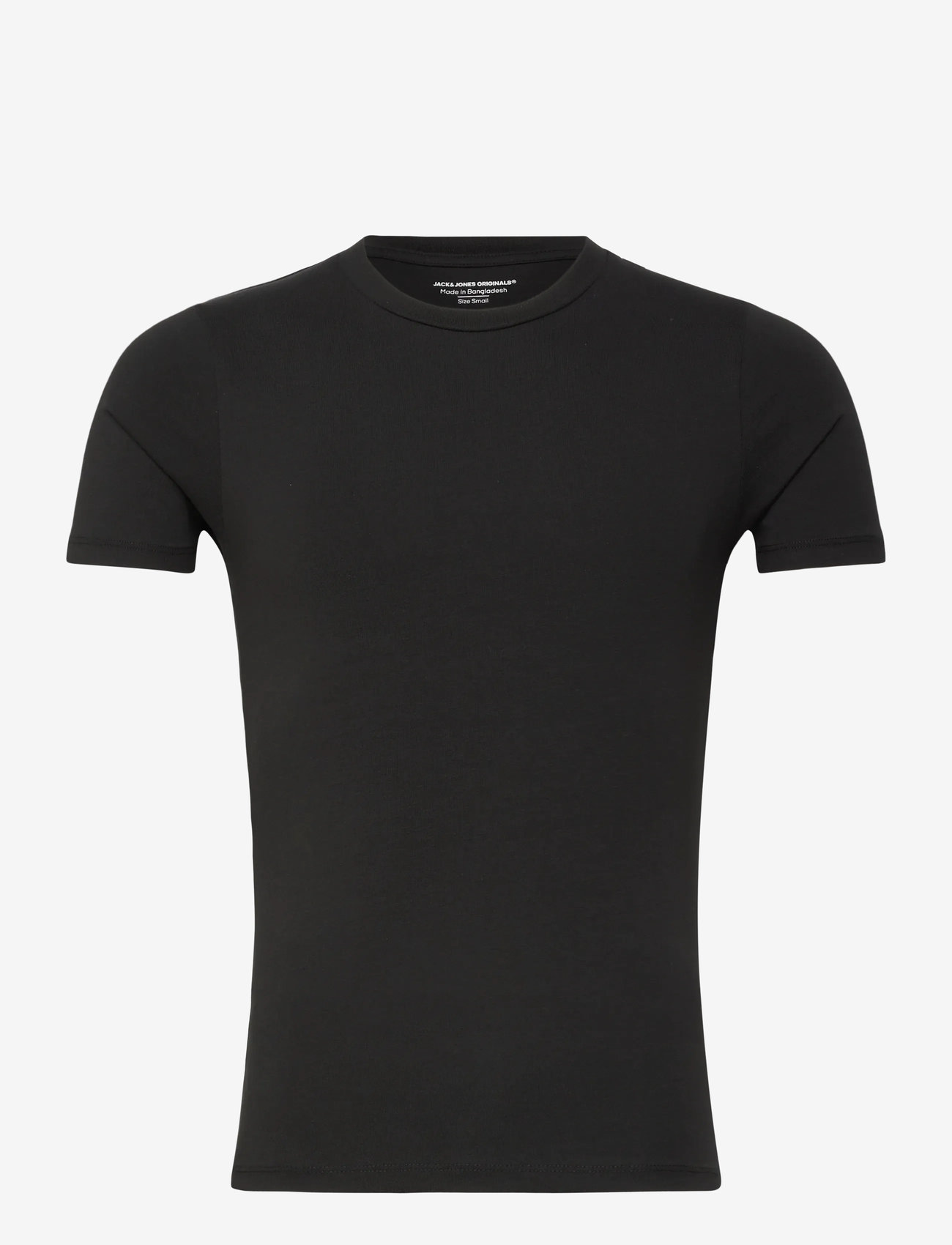 Jack & Jones - JORMUSCLE PLAIN TEE SS CREW - kortærmede t-shirts - black - 0