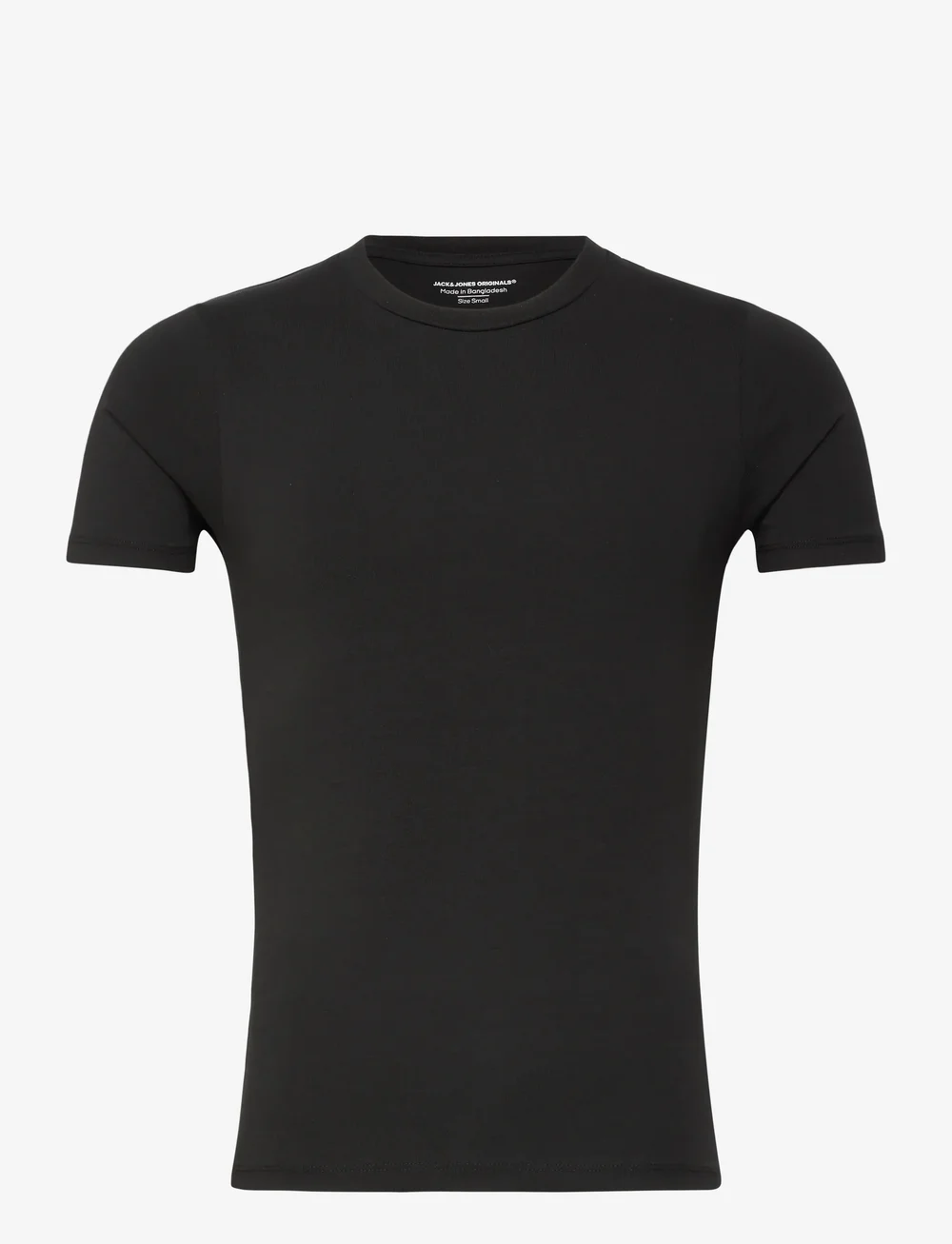Jack & Jones - JORMUSCLE PLAIN TEE SS CREW - short-sleeved t-shirts - black - 0