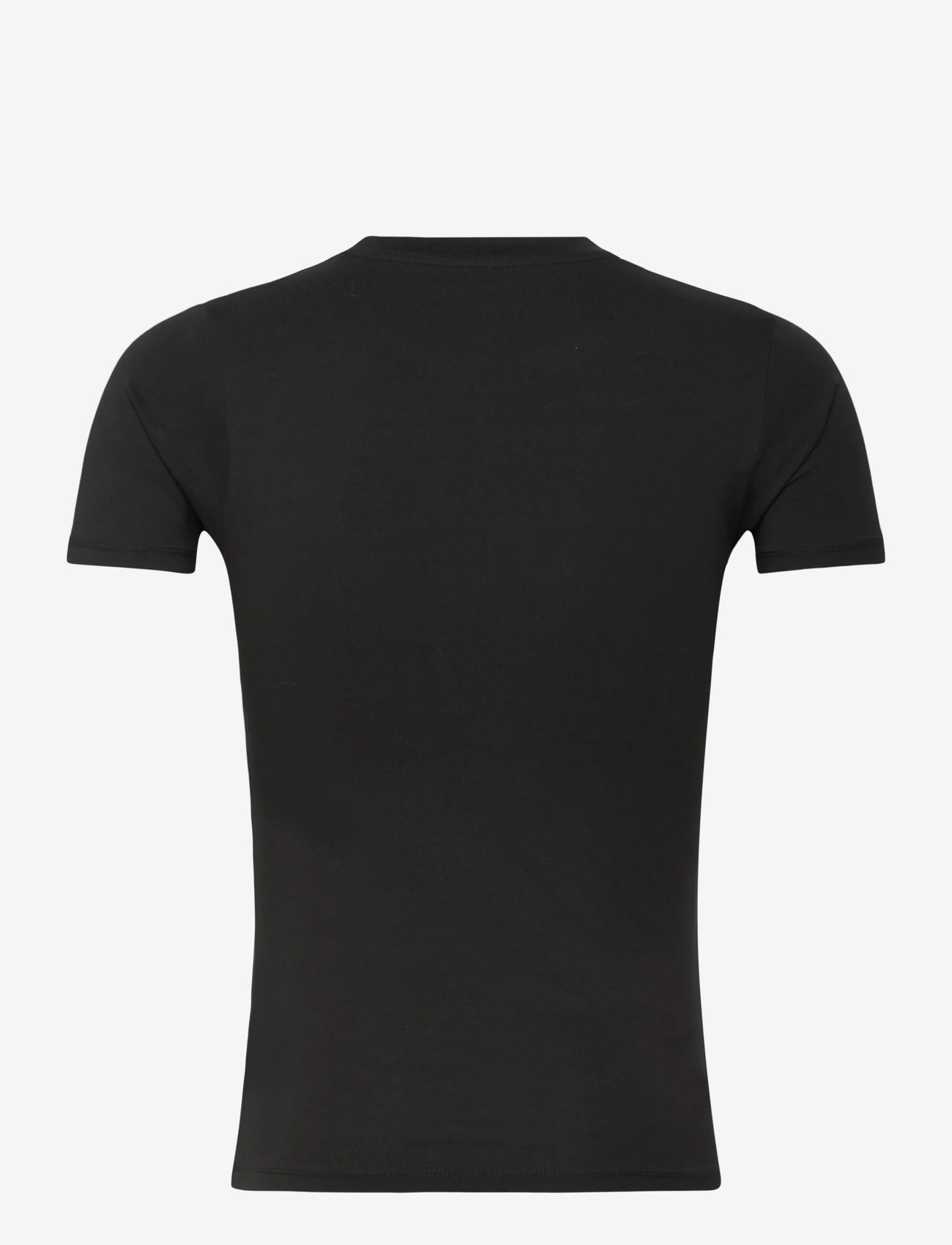 Jack & Jones - JORMUSCLE PLAIN TEE SS CREW - kortærmede t-shirts - black - 1