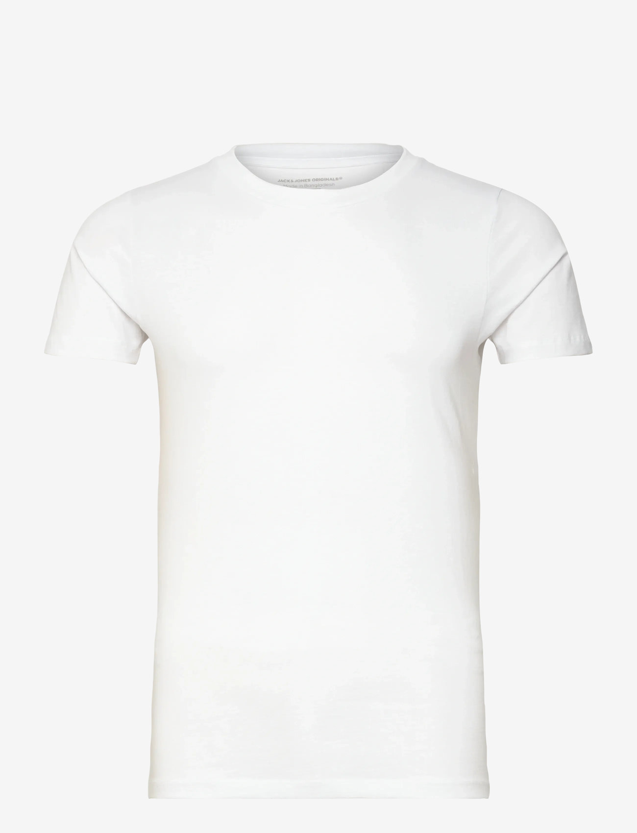 Jack & Jones - JORMUSCLE PLAIN TEE SS CREW - die niedrigsten preise - bright white - 0