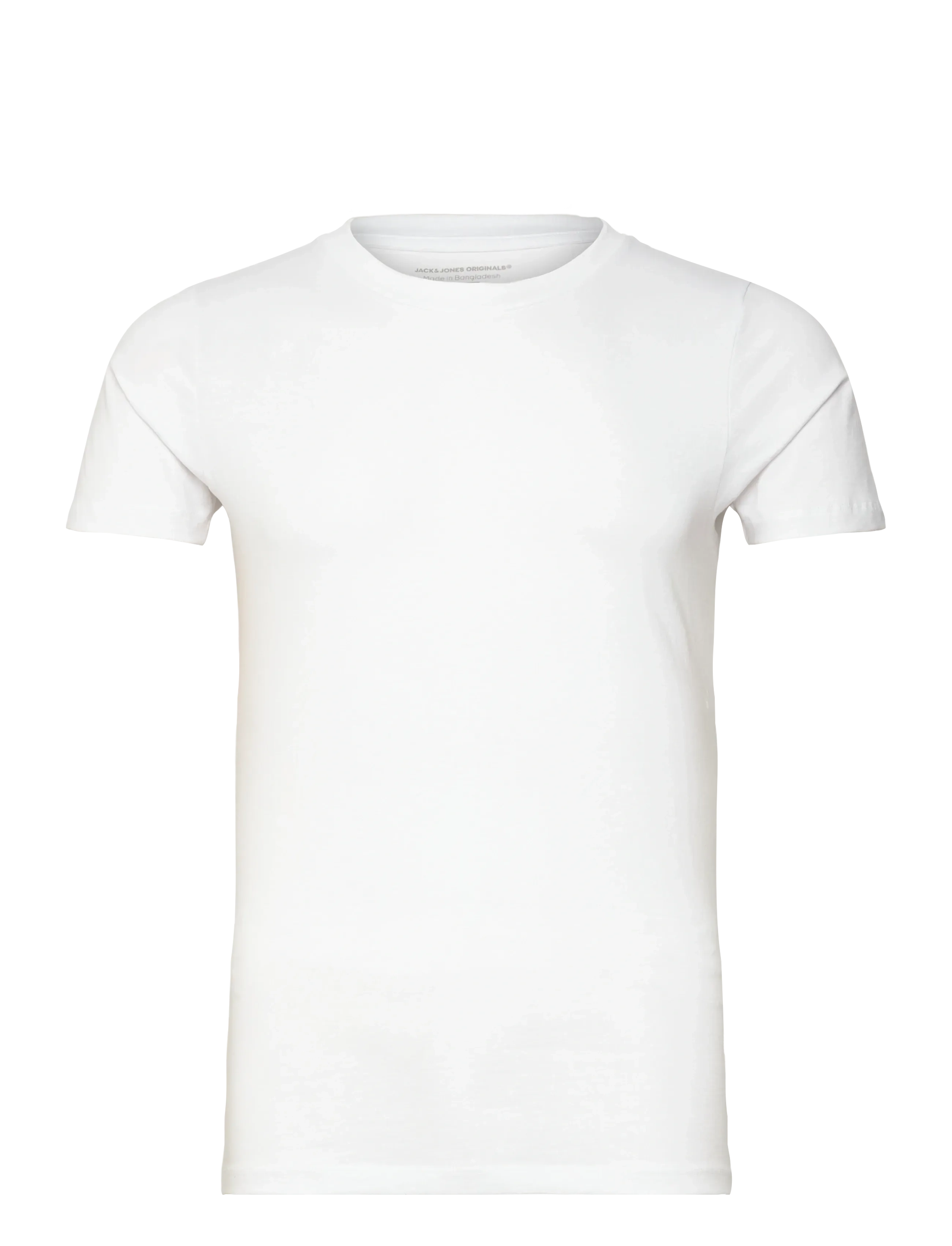 Jack & Jones JORMUSCLE PLAIN TEE SS CREW - Deals - BRIGHT WHITE / white