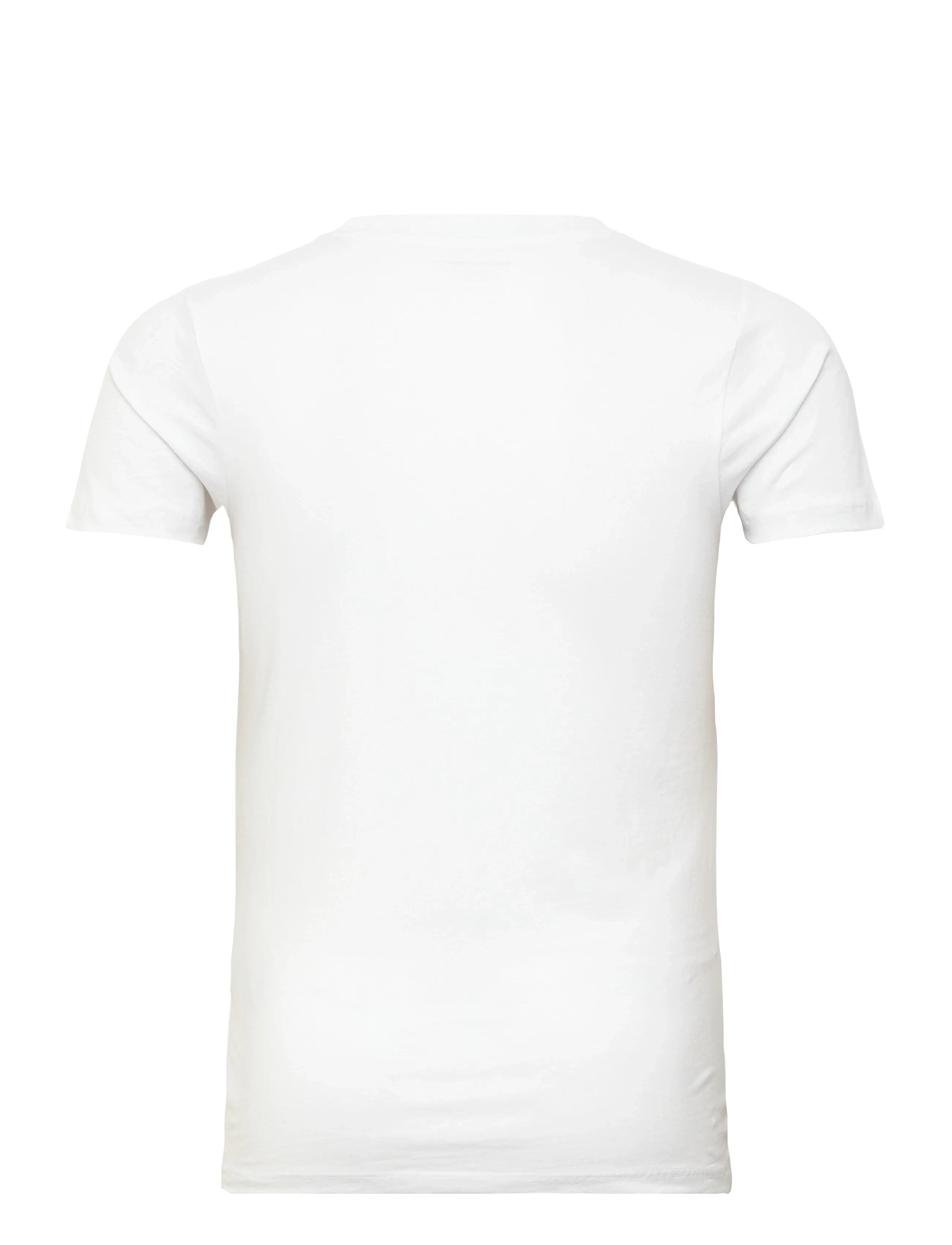 Jack & Jones - JORMUSCLE PLAIN TEE SS CREW - laveste priser - bright white - 1