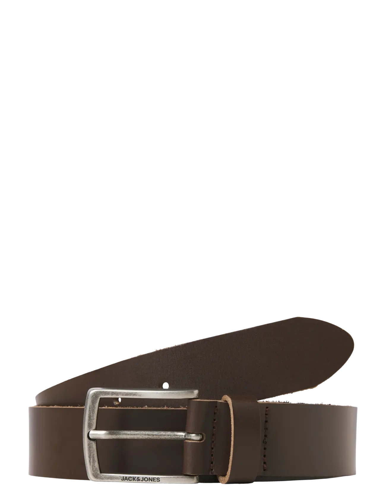 Jack & Jones JACTORINO LEATHER BELT - Vyöt - BROWN STONE / brown
