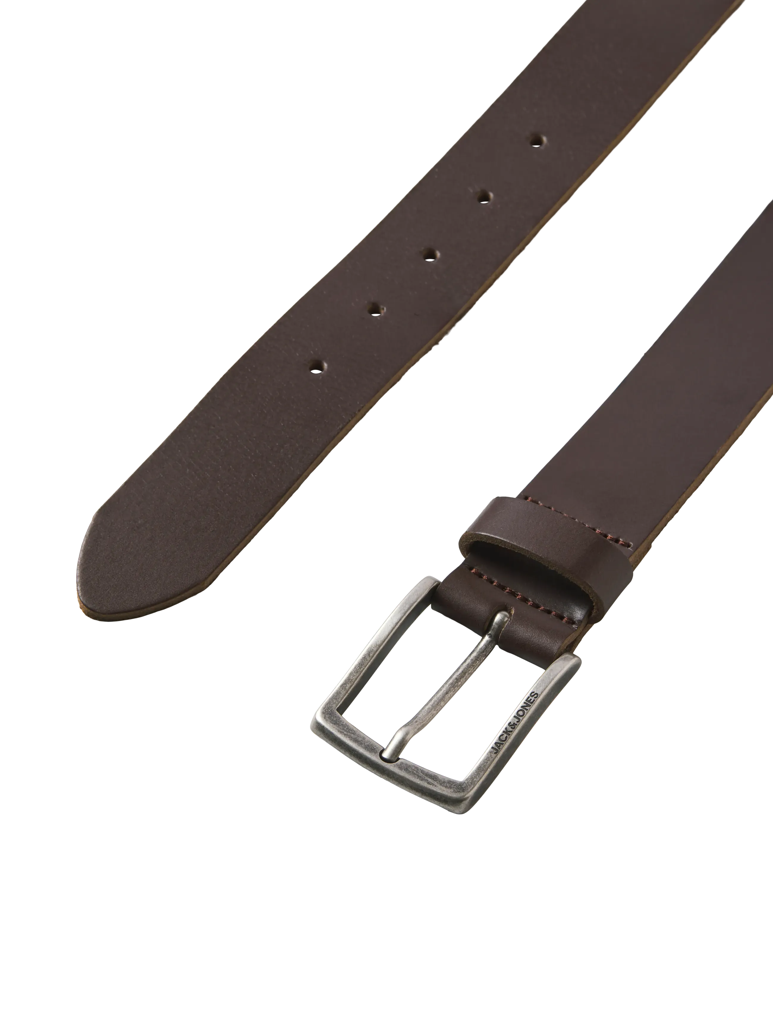 Jack & Jones - JACTORINO LEATHER BELT - laveste priser - brown stone - 2