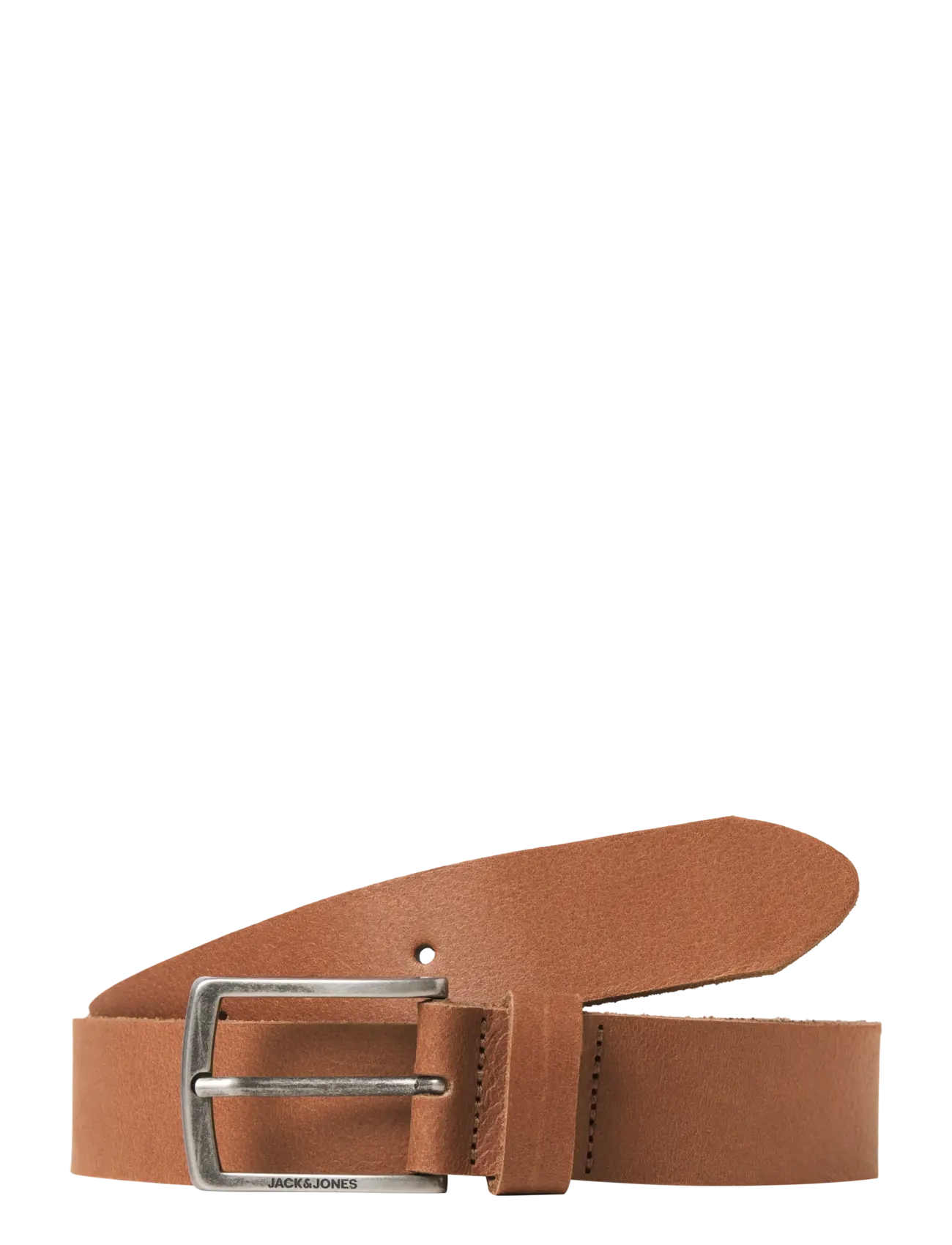 JACK & JONES Jactorino Leder Gürtel Braun - 80 - Herren