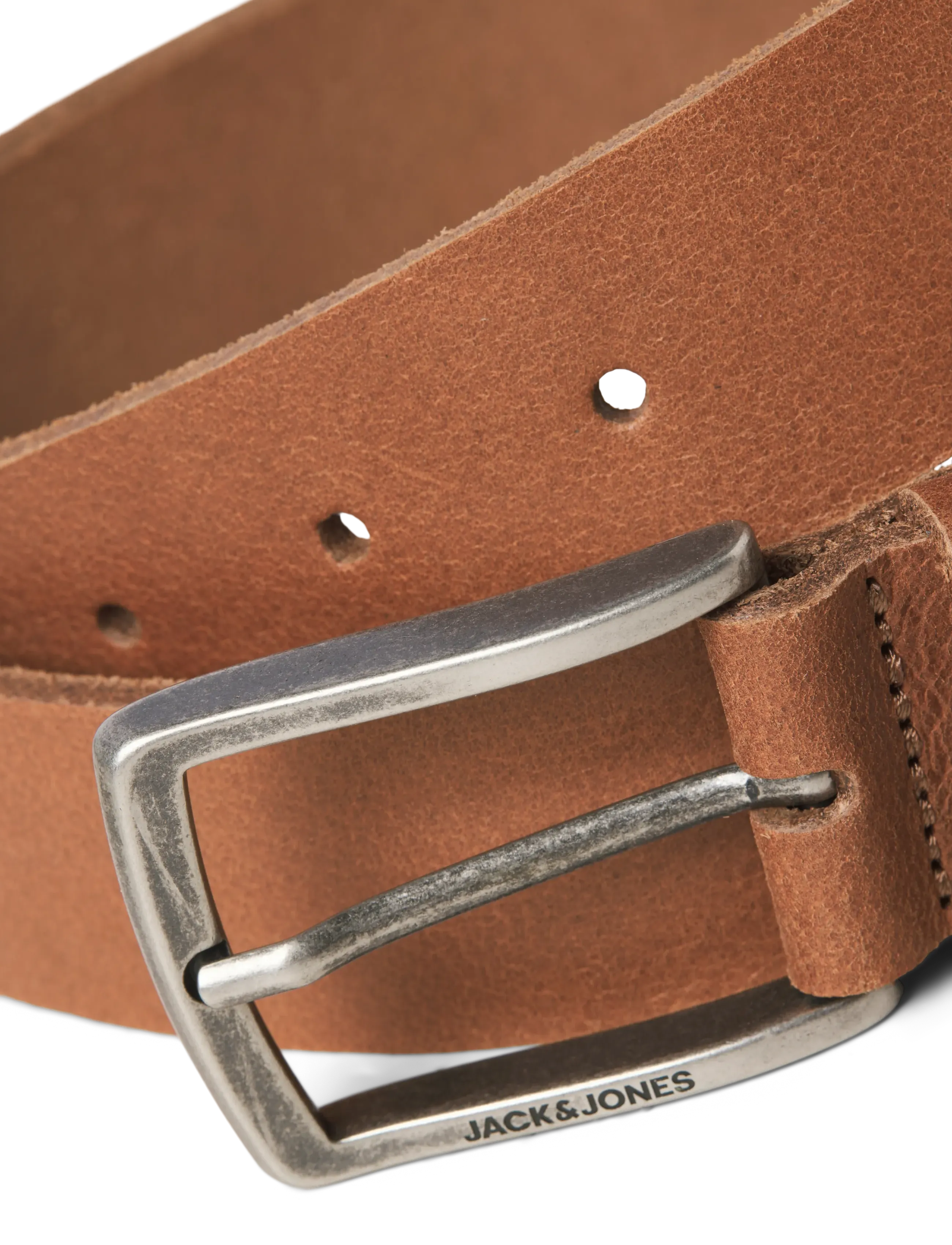 Jack & Jones - JACTORINO LEATHER BELT - classic belts - cognac - 3