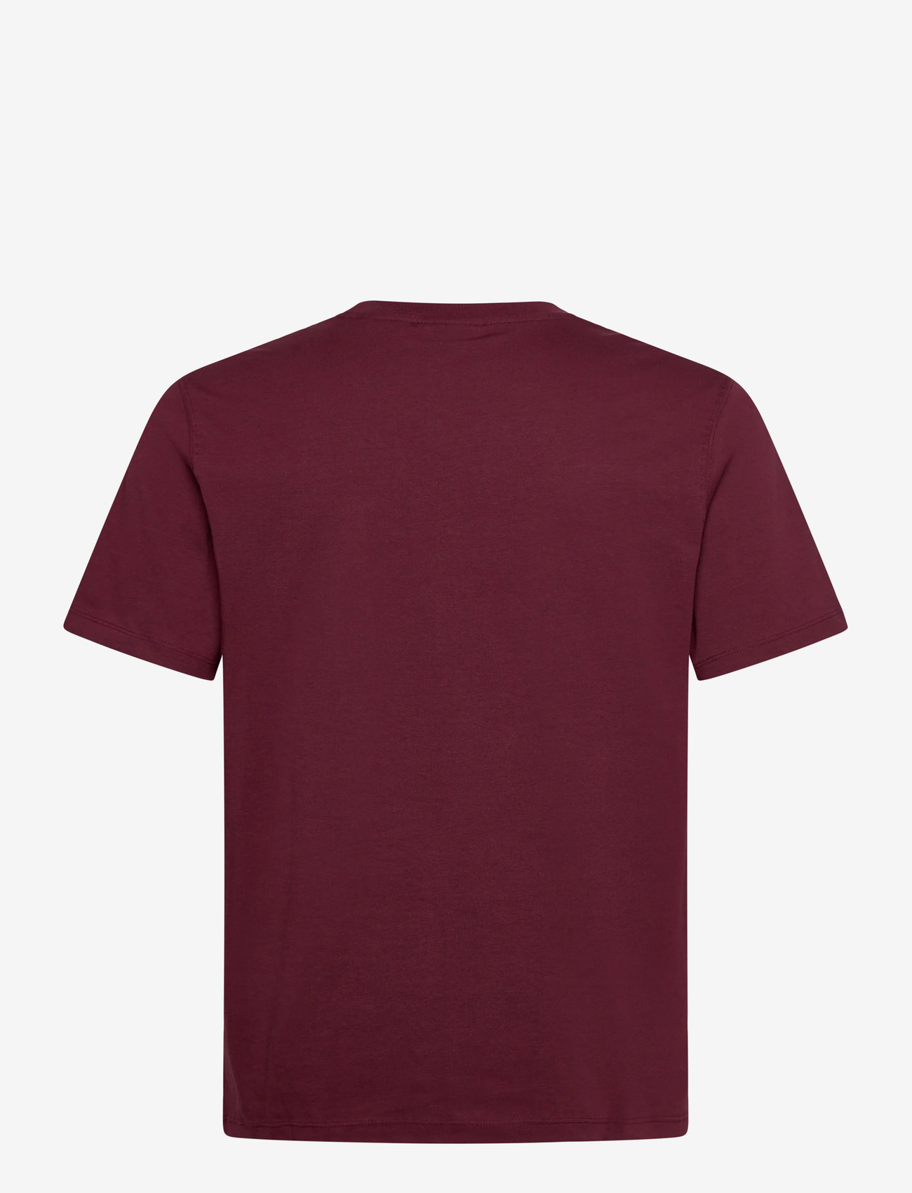 Jack & Jones - JORHARVARD TEE SS C.N STYD SS25 - herbstliche kleidung - maroon banner - 1