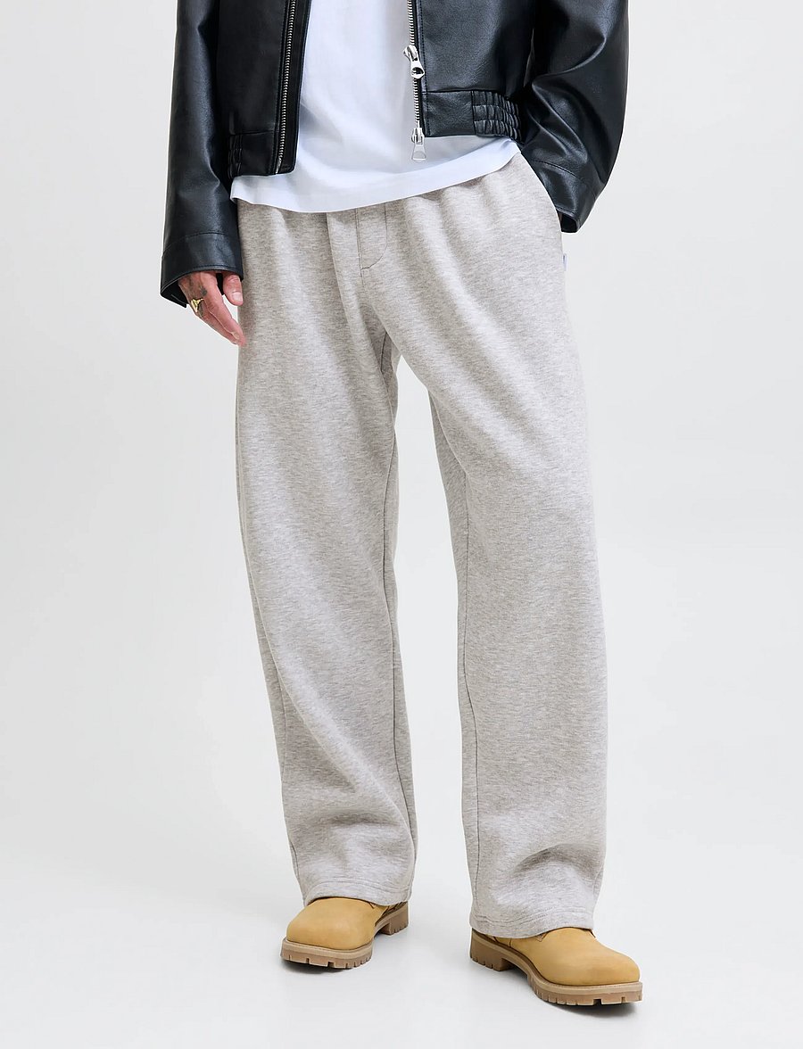 Jack & Jones - JPSTBILL BRADLEY SWEAT PANTS NOOS - kollektionen - light grey melange - 0