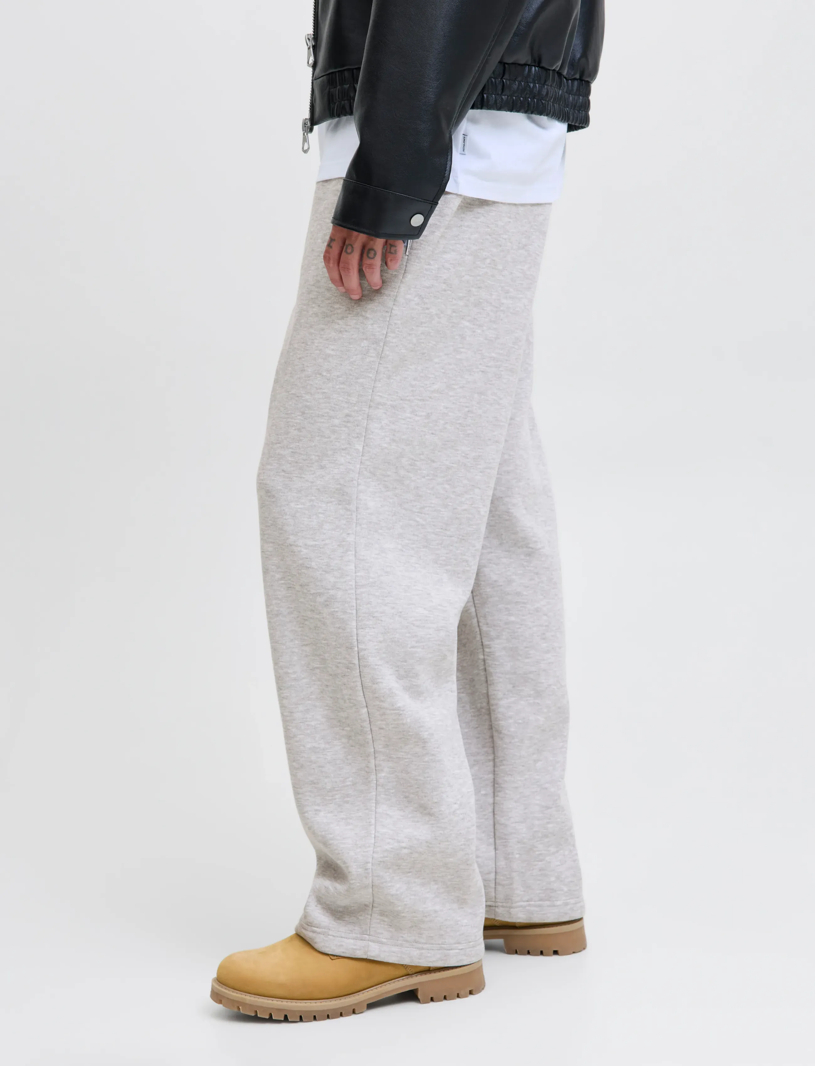 Jack & Jones - JPSTBILL BRADLEY SWEAT PANTS NOOS - kollektionen - light grey melange - 5