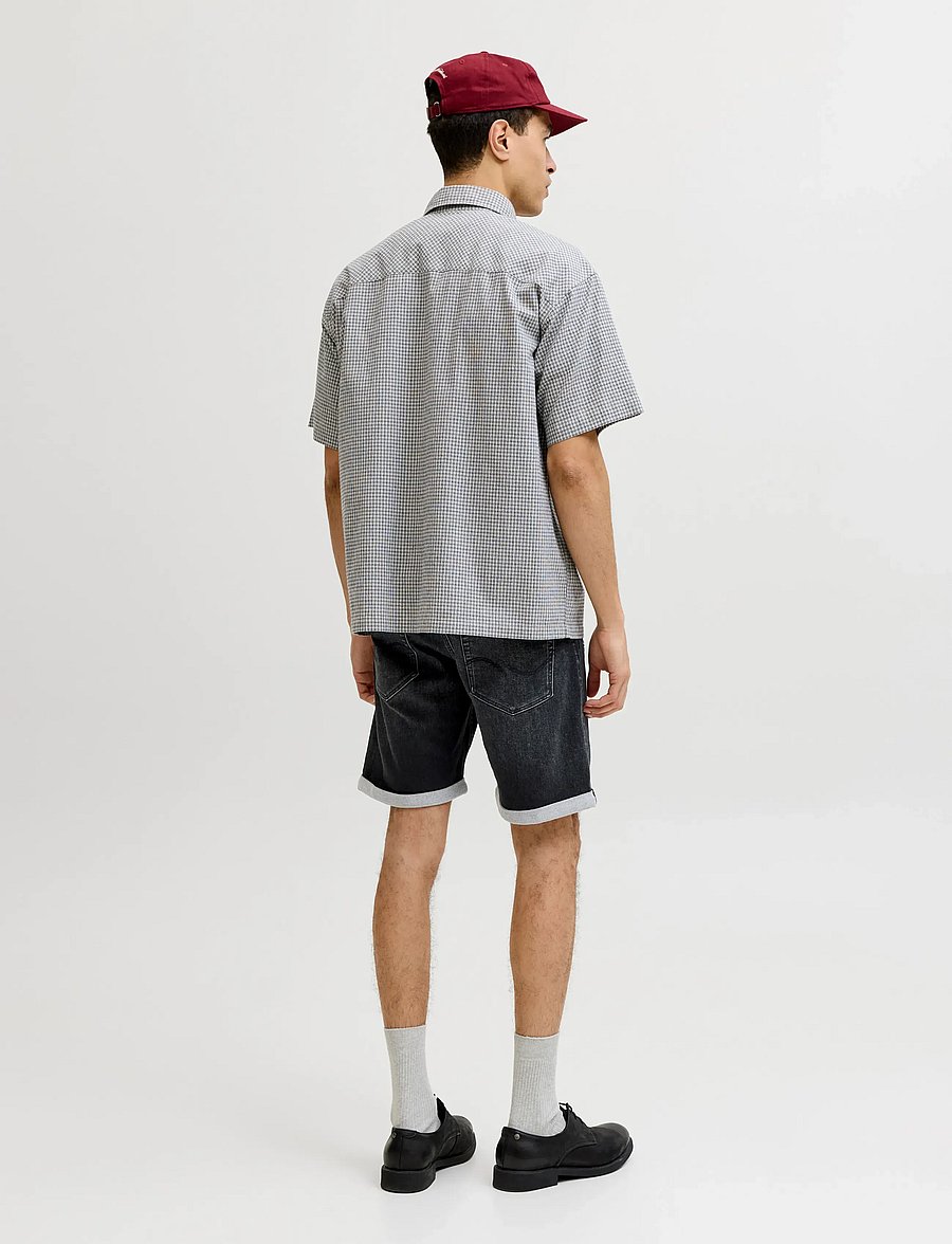 Jack & Jones - JJIRICK JJICON I.K. SHORTS GE 066 - jorts - black denim - 3