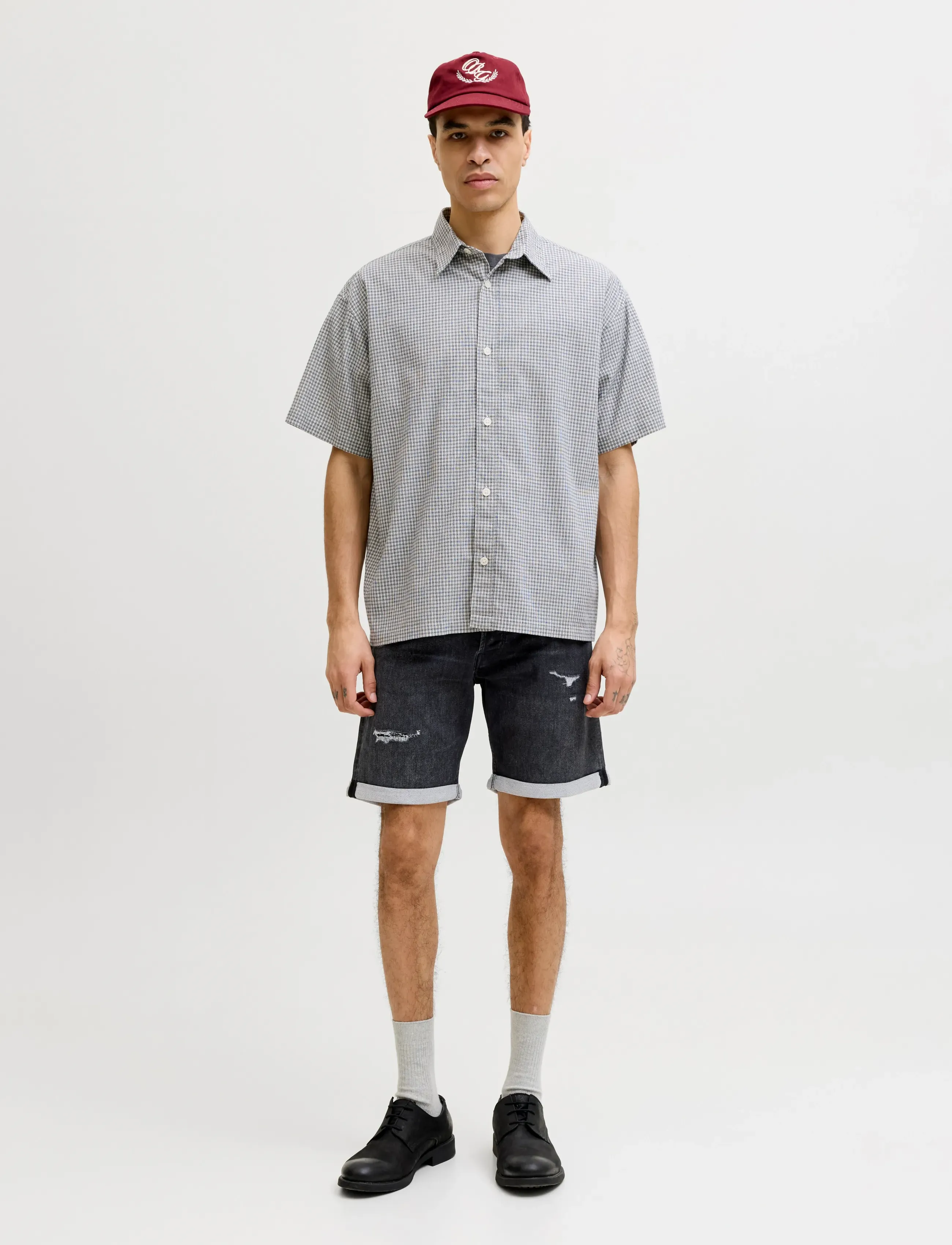 Jack & Jones - JJIRICK JJICON I.K. SHORTS GE 066 - jorts - black denim - 4