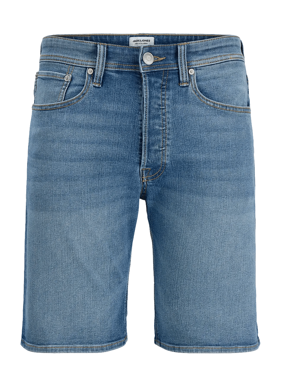 Jack & Jones - JJIRICK JJORIGINAL SHORTS AT 999 - jorts - blue denim - 1