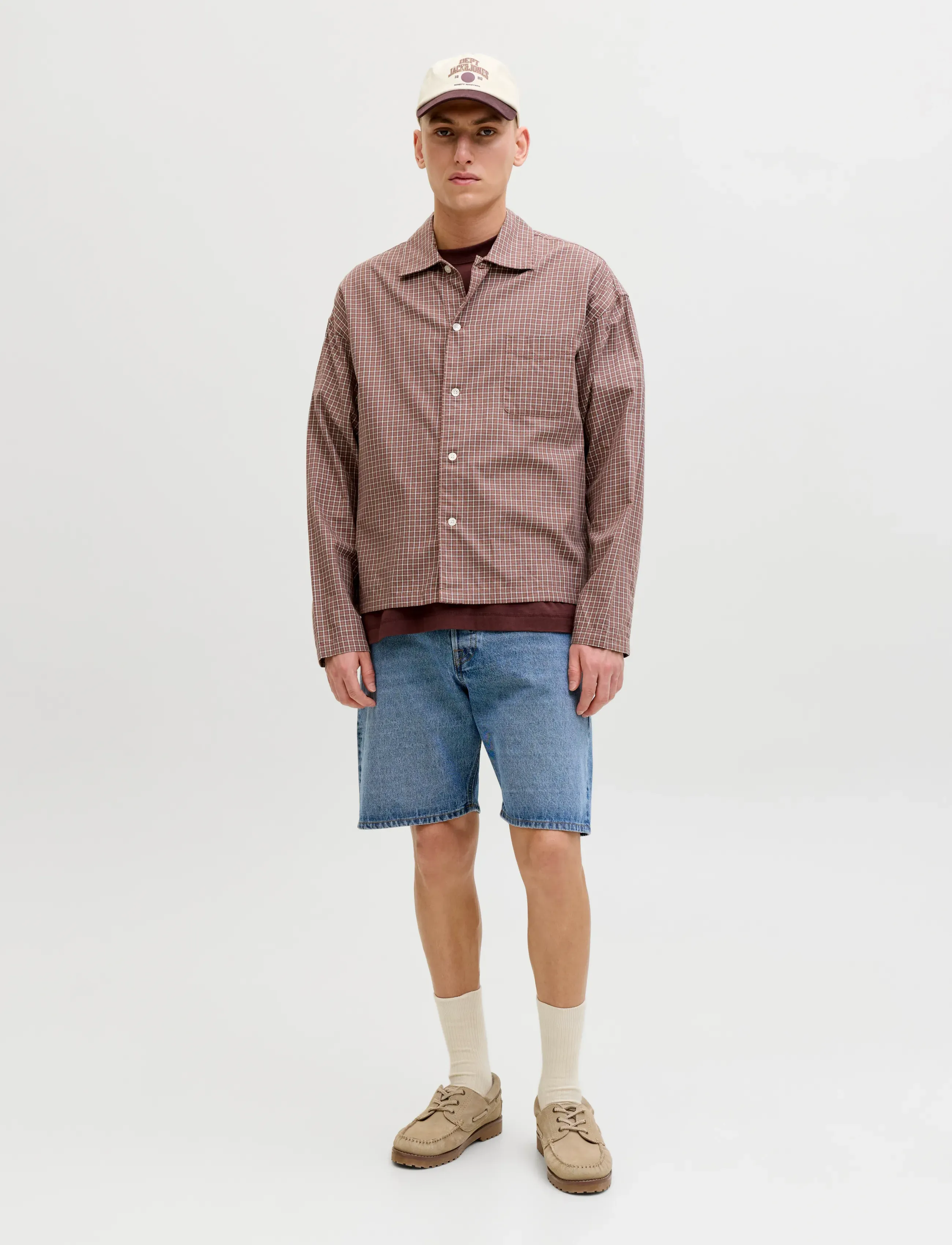 Jack & Jones - JJITONY JJORIGINAL SHORTS AKM 111 - jorts - blue denim - 4