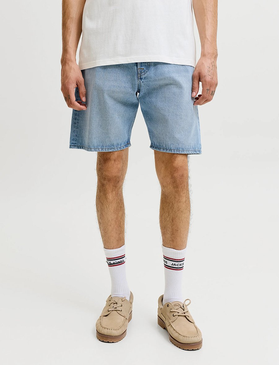 Jack & Jones - JJITONY JJORIGINAL SHORTS AKM 111 - lühikesed teksapüksid - blue denim - 0
