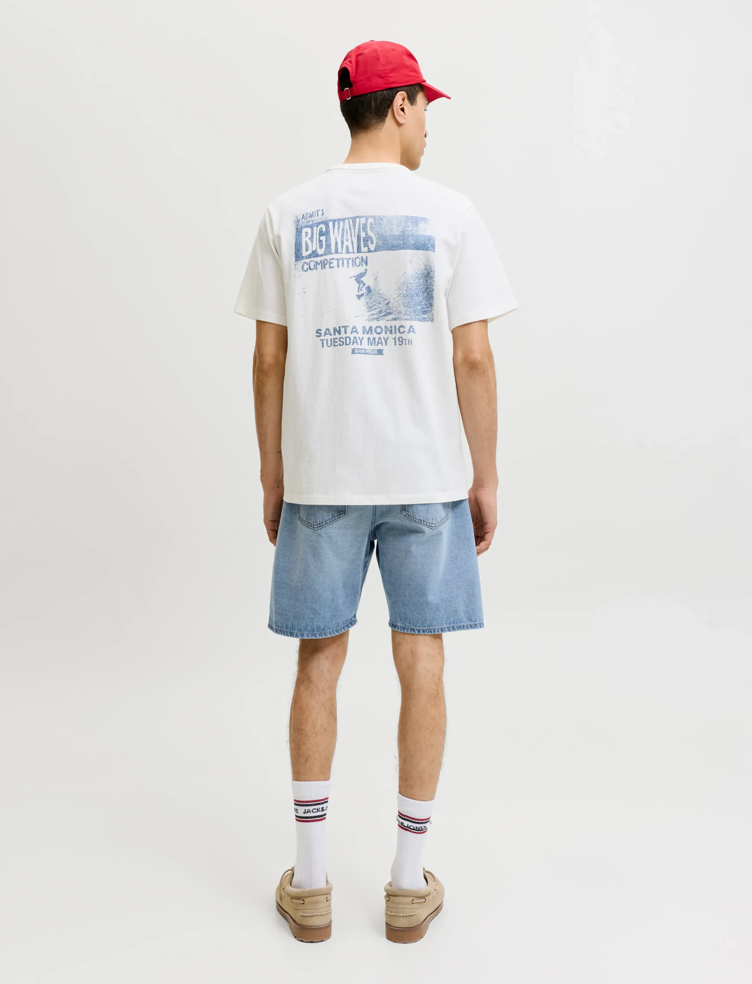 Jack & Jones - JJITONY JJORIGINAL SHORTS AKM 111 - jorts - blue denim - 3