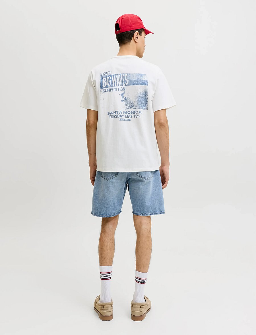 Jack & Jones - JJITONY JJORIGINAL SHORTS AKM 111 - lühikesed teksapüksid - blue denim - 3