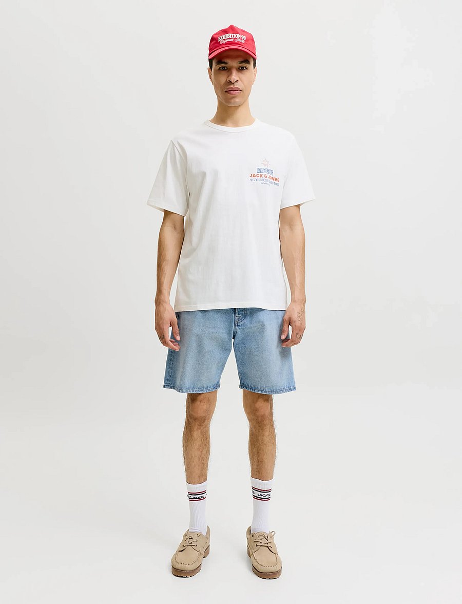 Jack & Jones - JJITONY JJORIGINAL SHORTS AKM 111 - lühikesed teksapüksid - blue denim - 4