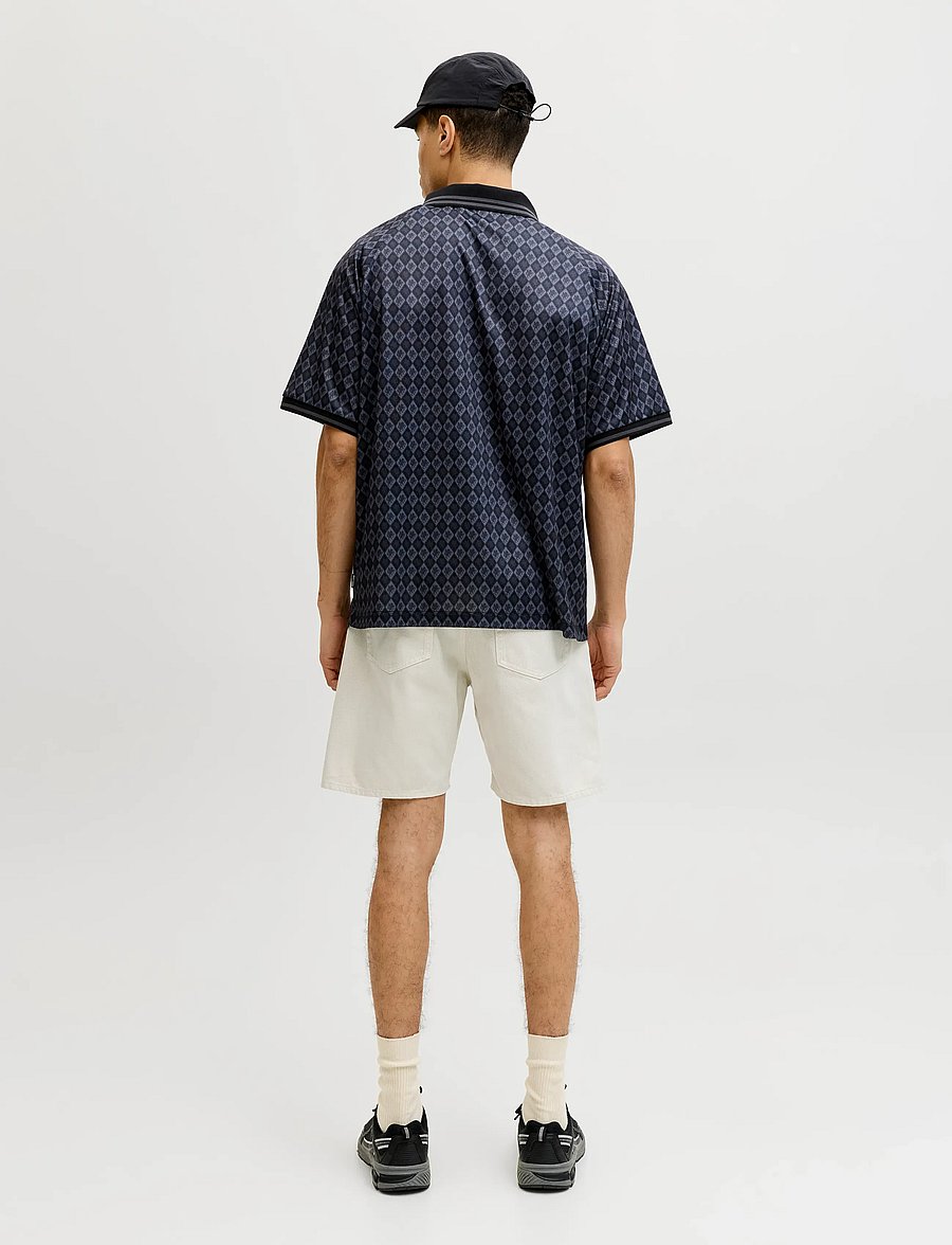 Jack & Jones - JJITONY JJORIGINAL SHORTS AKM 111 - lühikesed teksapüksid - cloud dancer - 3