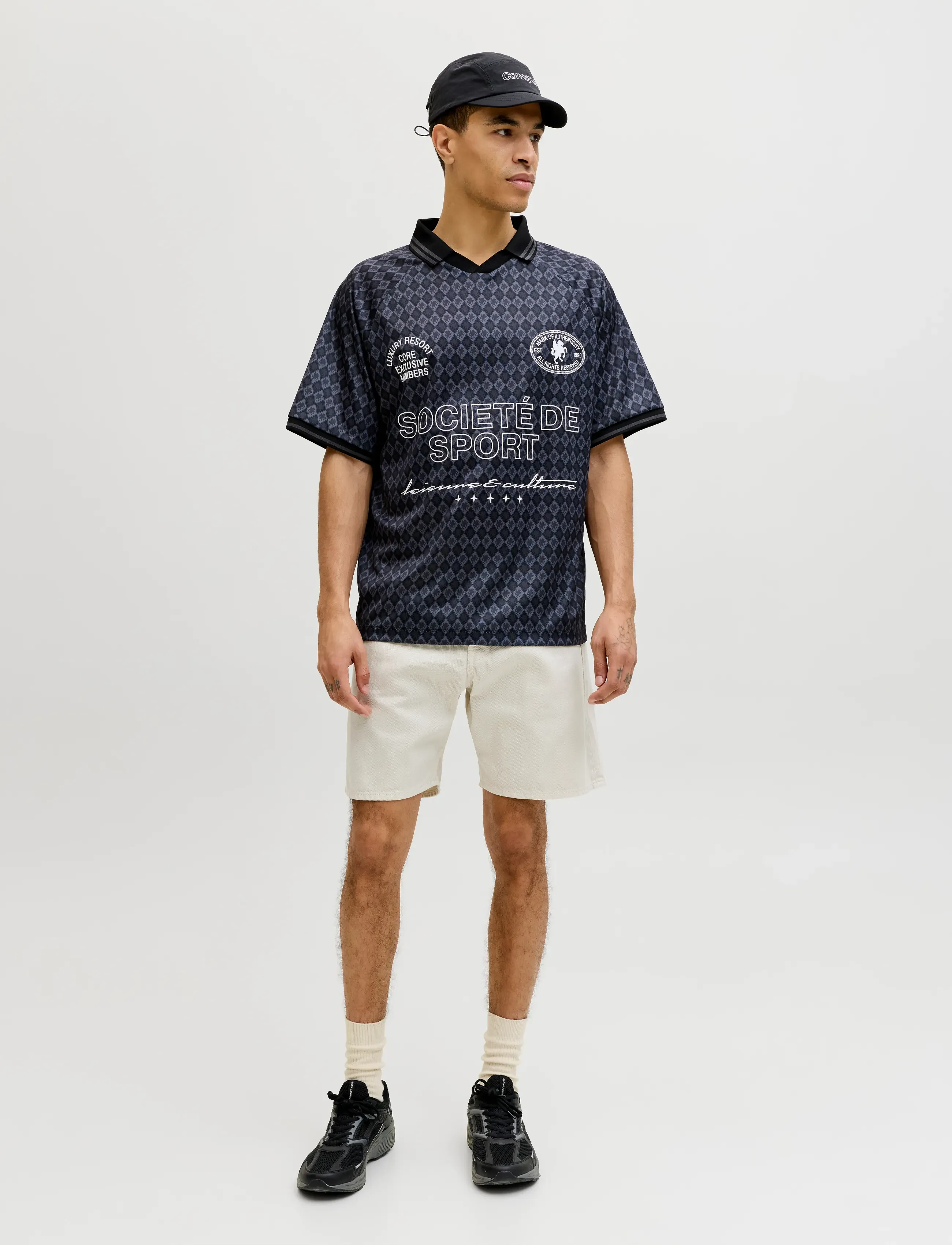 Jack & Jones - JJITONY JJORIGINAL SHORTS AKM 111 - jorts - cloud dancer - 4