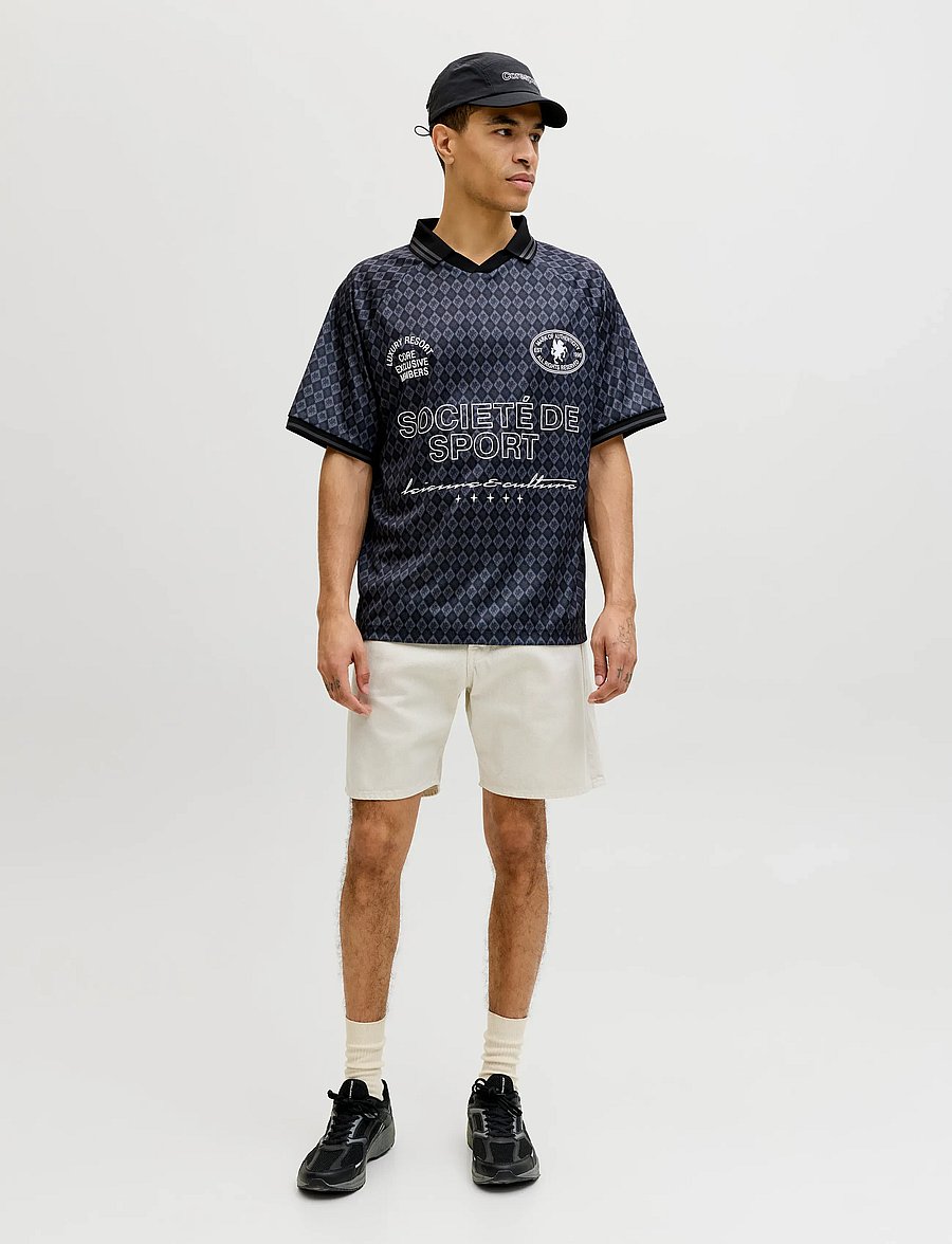 Jack & Jones - JJITONY JJORIGINAL SHORTS AKM 111 - lühikesed teksapüksid - cloud dancer - 4