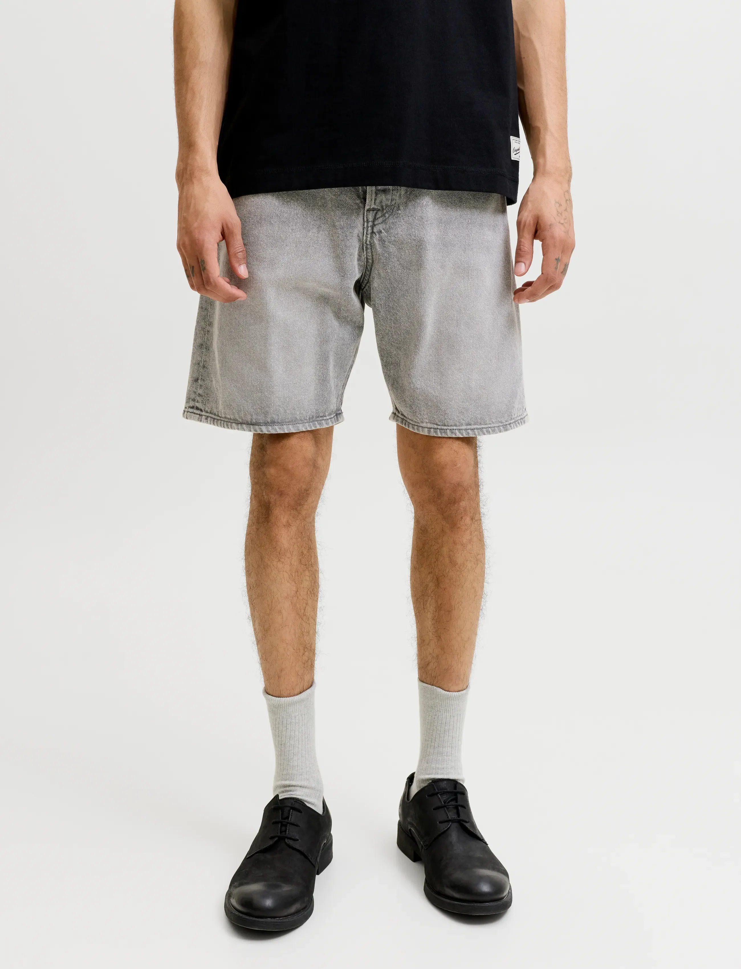 Jack & Jones JJITONY JJORIGINAL SHORTS AKM 111 - Kollektionen - GREY DENIM / grey