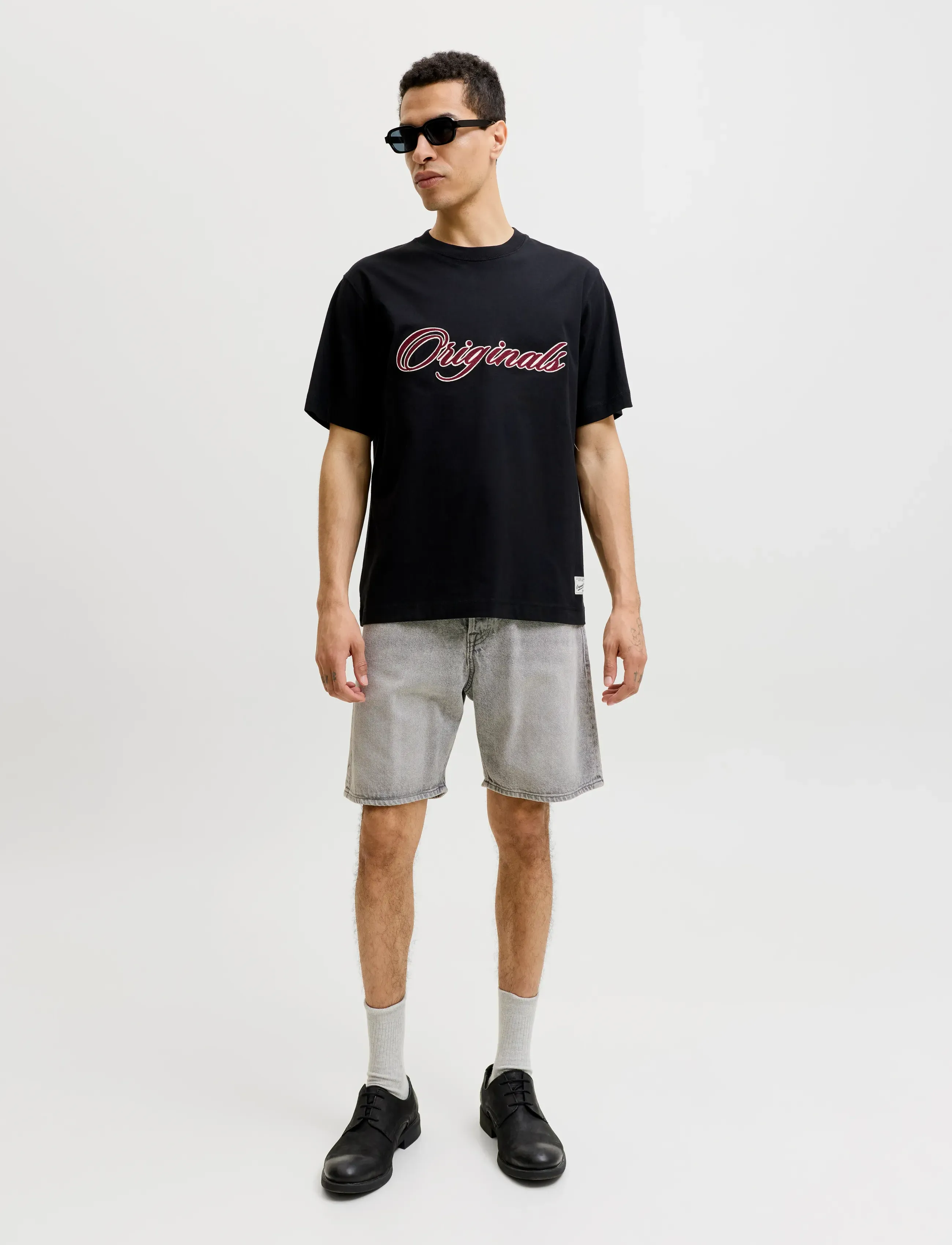 Jack & Jones - JJITONY JJORIGINAL SHORTS AKM 111 - short en jean - grey denim - 4