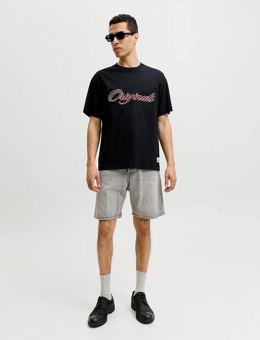 Jack & Jones - JJITONY JJORIGINAL SHORTS AKM 111 - short en jean - grey denim - 4