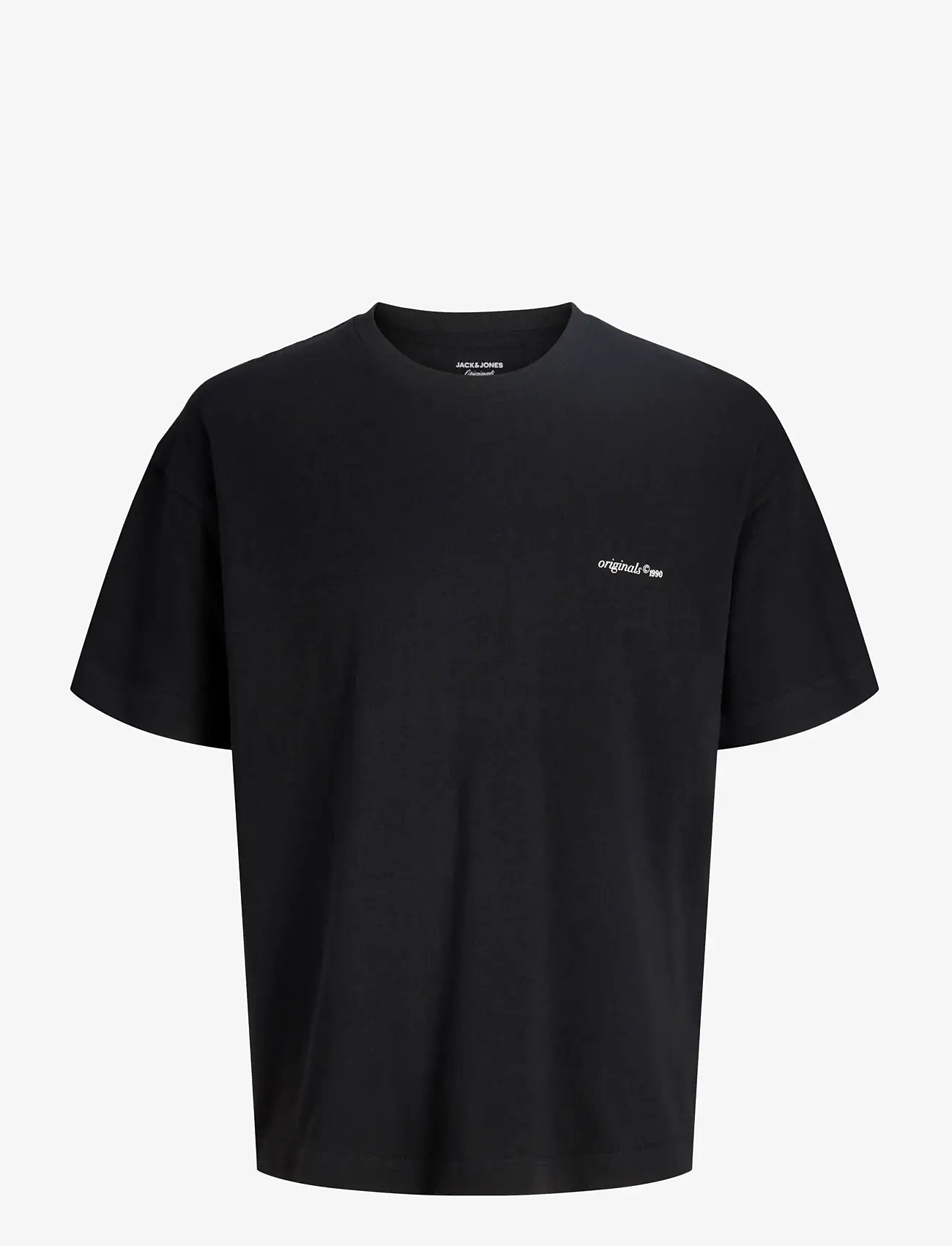 Jack & Jones - JORMONTAUK BACK GRAPHIC TEE SSCN EA26 SN - lühikeste varrukatega t-särgid - black - 1
